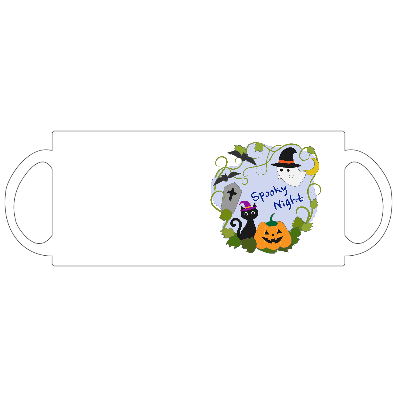 ハロウィン（Spooky Night） 定番マグカップ