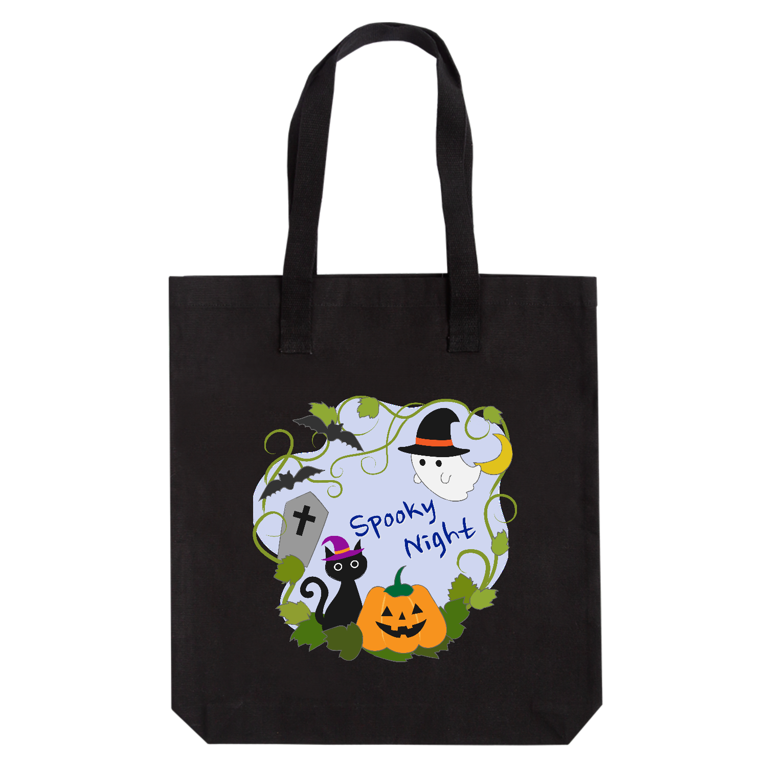 ハロウィン（Spooky Night） アーバントート【白プリントあり】