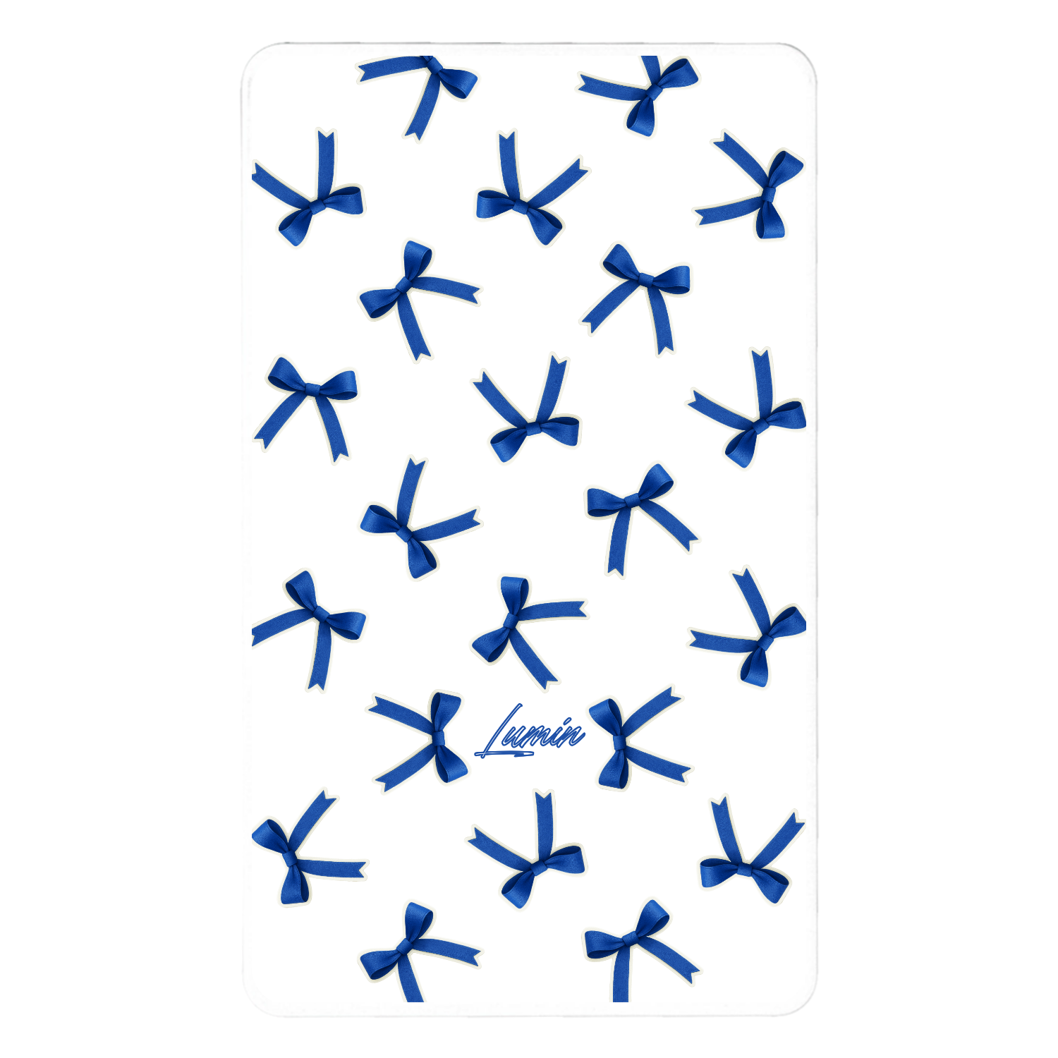 Ribbon-ブルー 急速充電モバイルバッテリー5000mAh