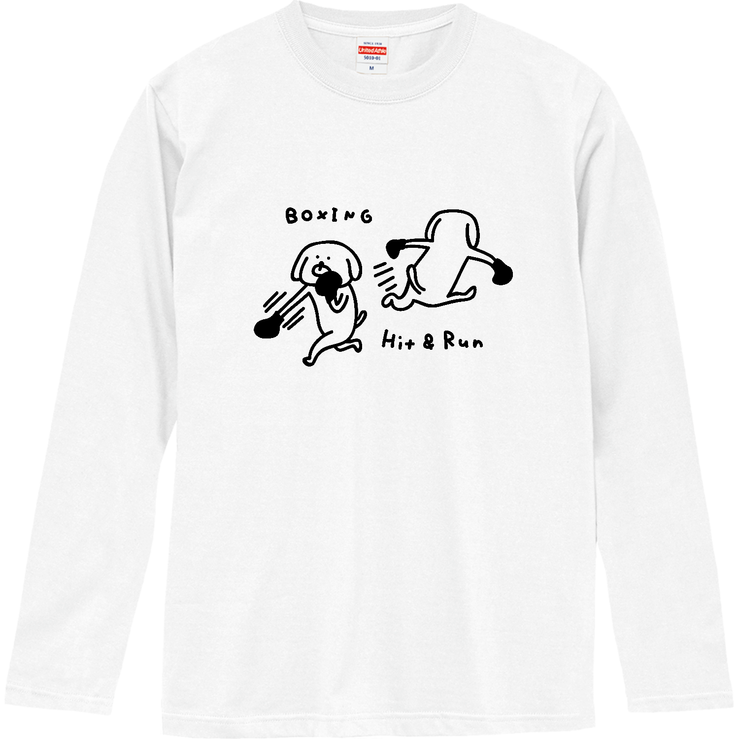 ボクシング　ヒット&アウェイ ロングスリーブTシャツ