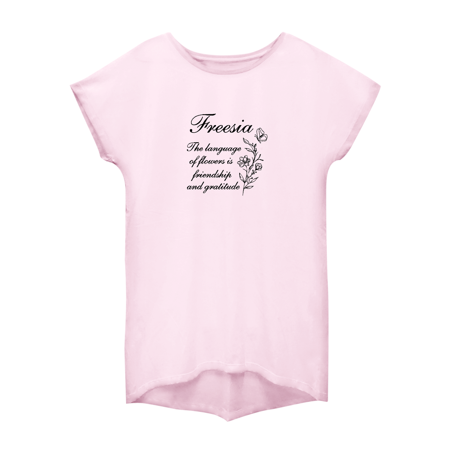 flower☆フリージアモノトーン ウィメンズ ドルマン ワンピース