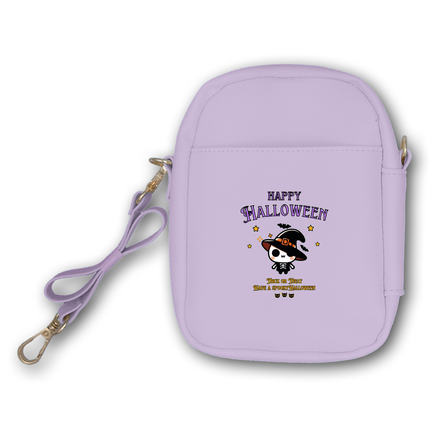 Halloween☆ニャン Purple ぬいぐるみポーチ
