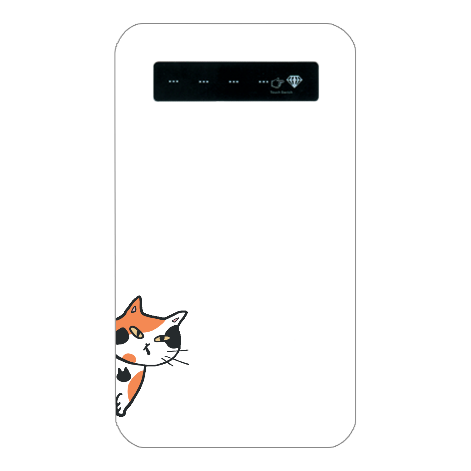 のぞき見ネコ インジケータ有バッテリー4000mAh