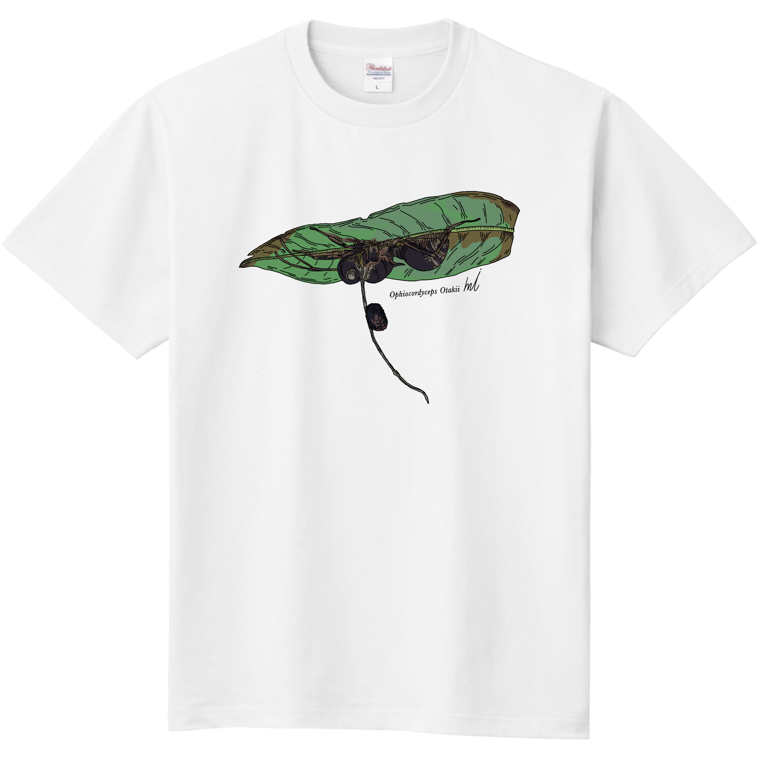 アリタケ冬虫夏草キッズTシャツの商品購入ページ｜クリエイターの