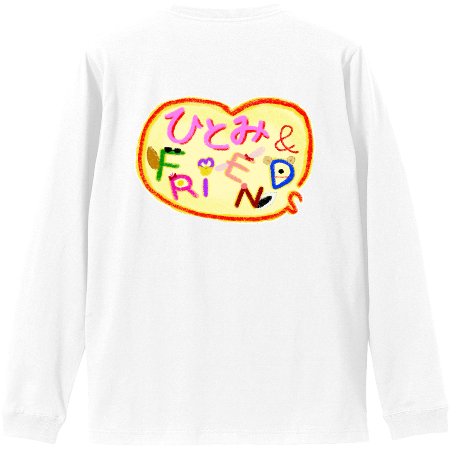 ひとみ&Ｆriends リブ付きロングTシャツ【モーリー】 リブ付 ロングスリーブＴシャツ