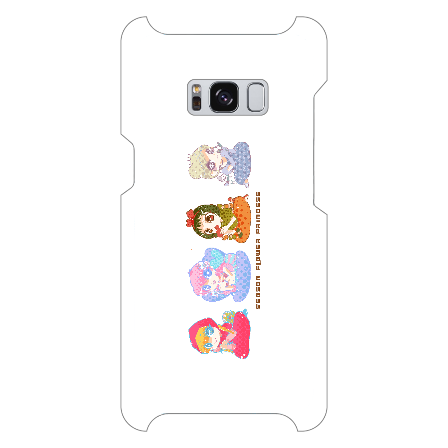 Season Flower Princess Galaxy S8 (SC-02J)