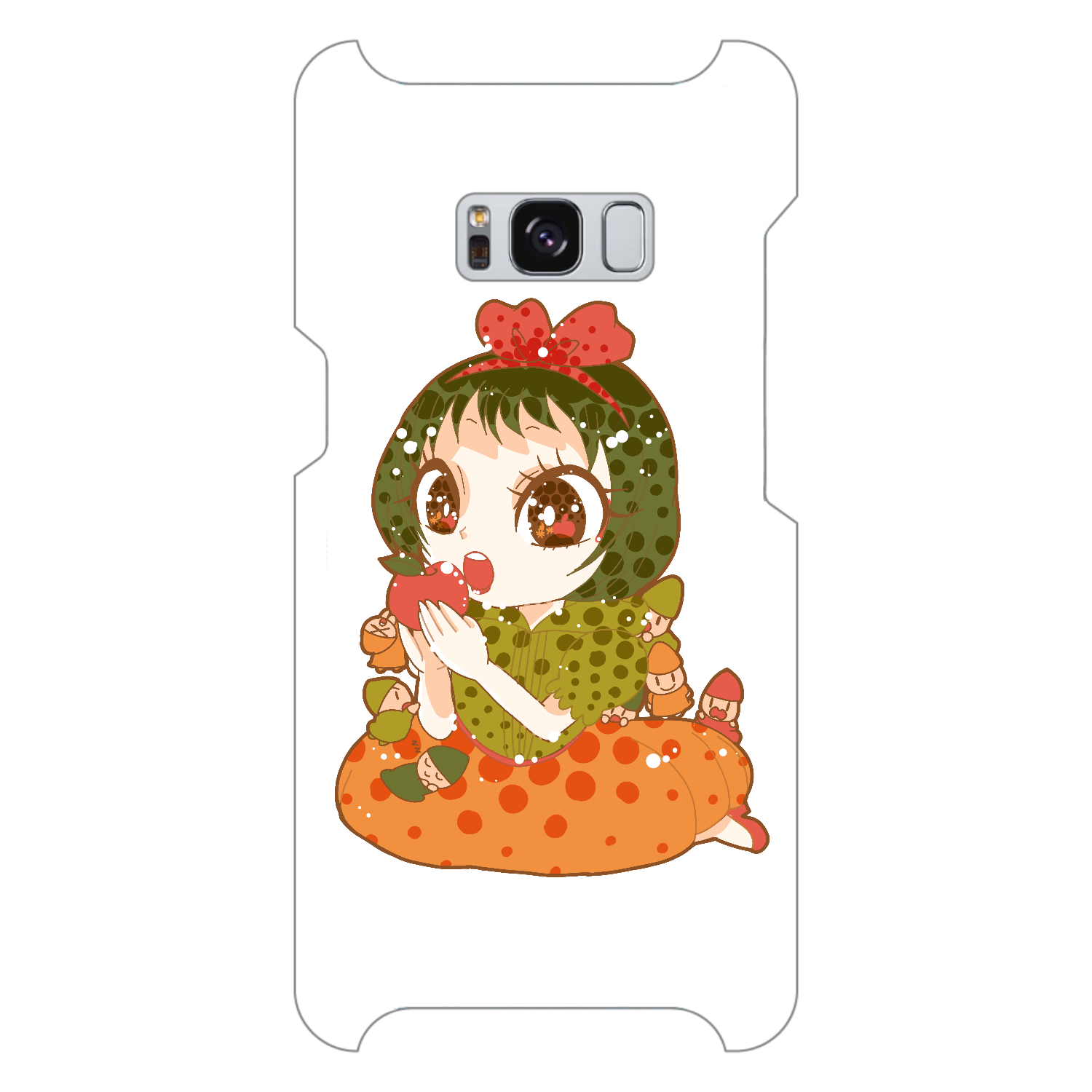 秋の白雪姫 Galaxy S8 (SC-02J)