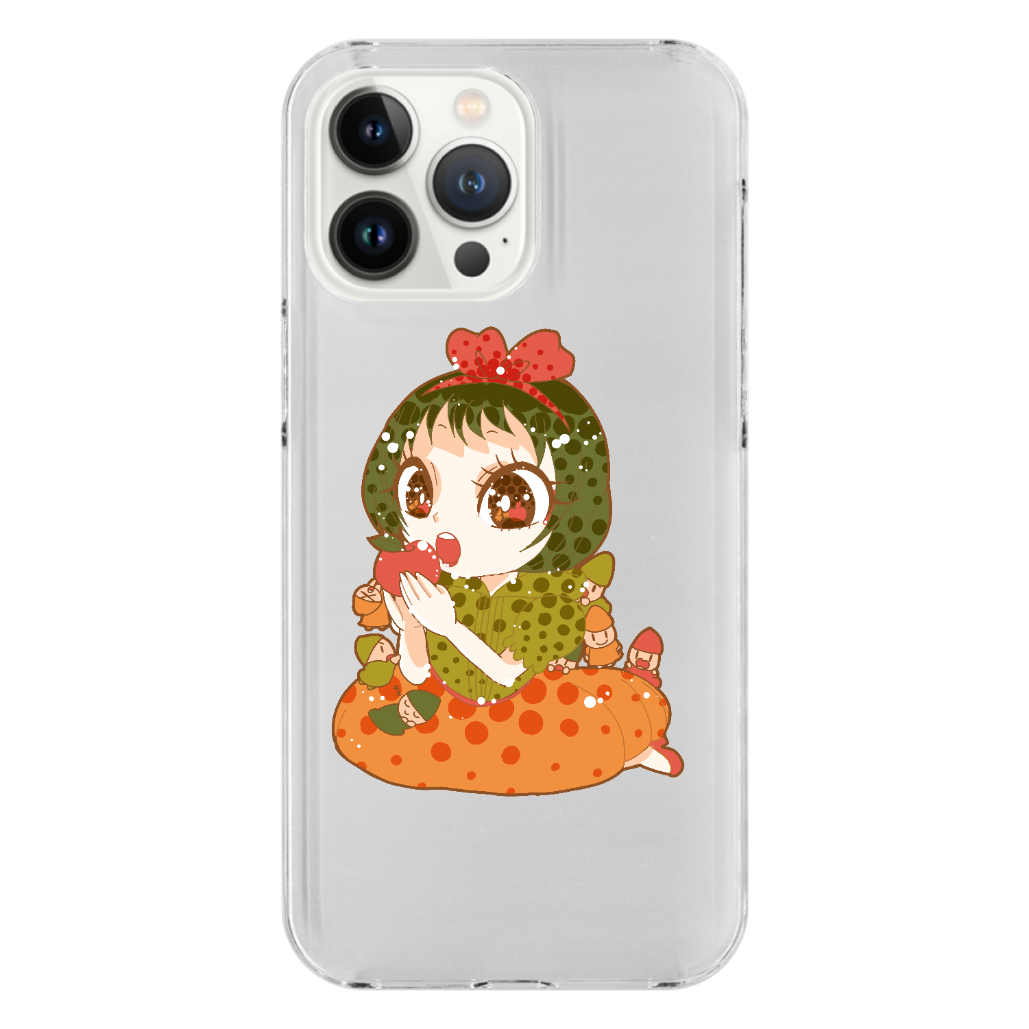 秋の白雪姫 iPhone14 Pro Max (透明)