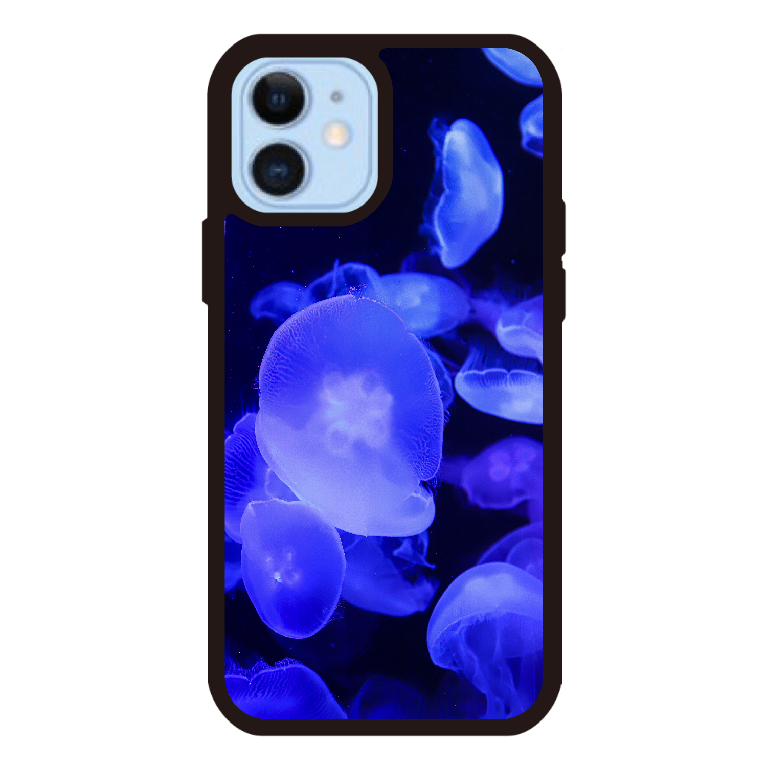 手のひら水族館 iPhone12/12Proプリントパネルラバーケース