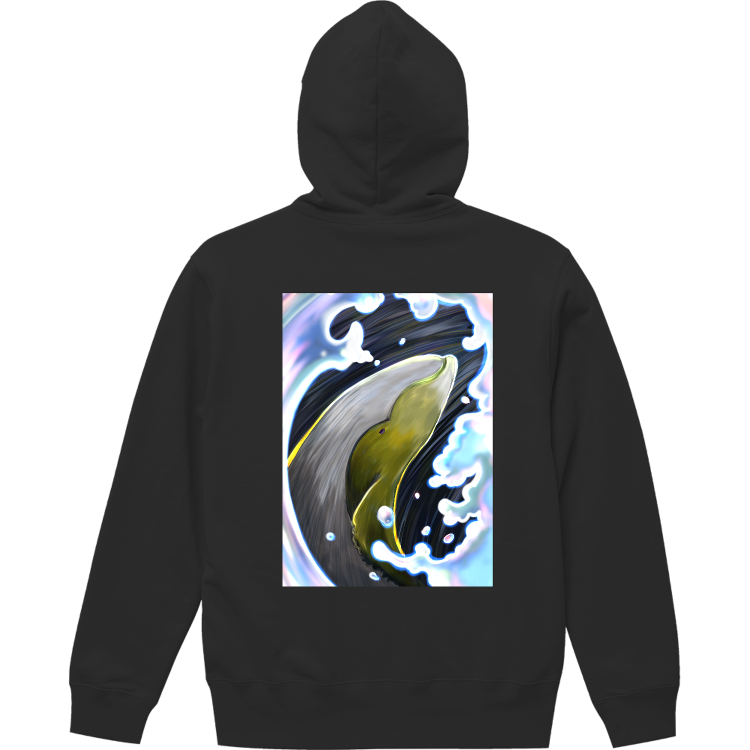 くじら スウェットフルジップパーカー