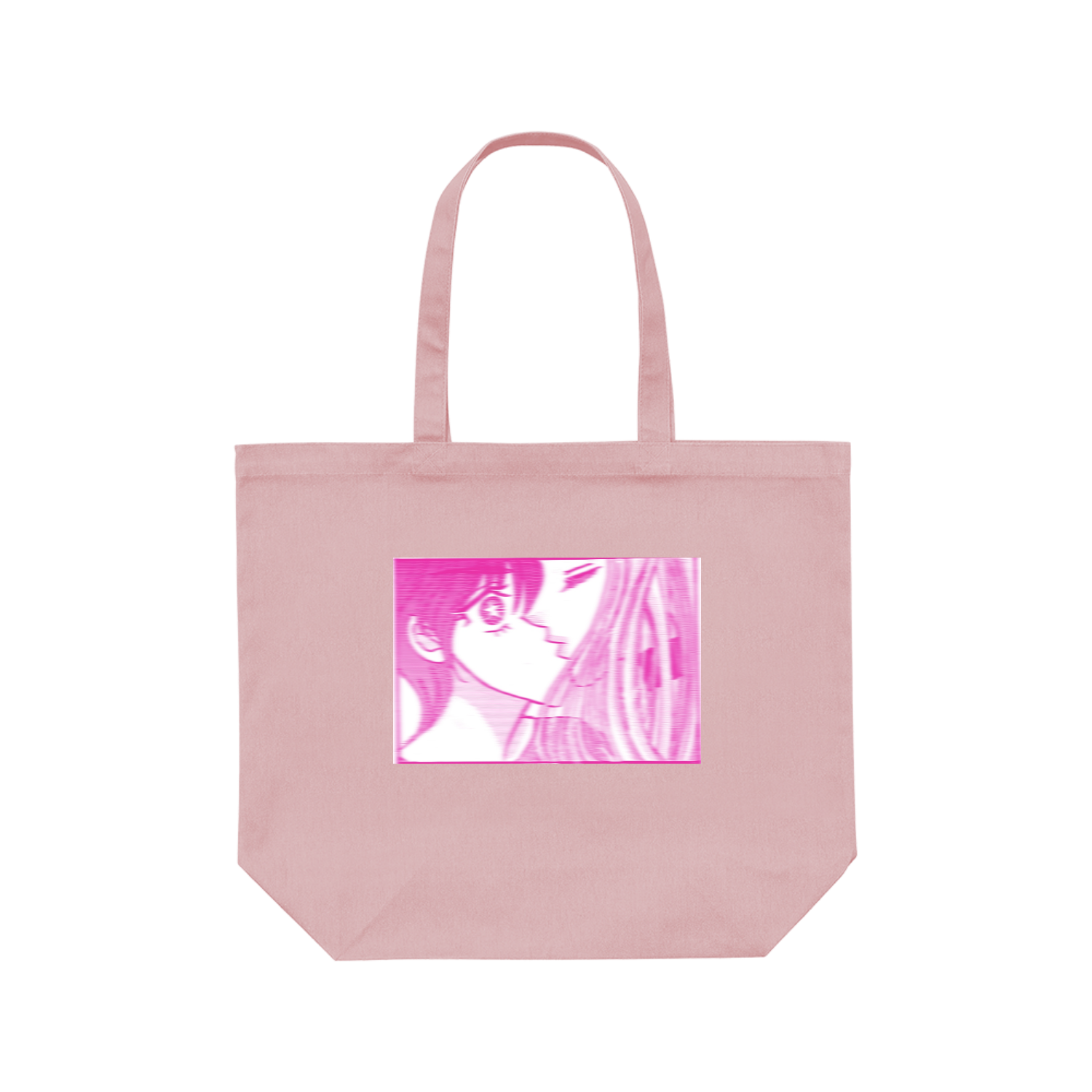 少女漫画未満！バッグ レギュラーキャンバストートバッグ(L) (フルカラー転写プリント)