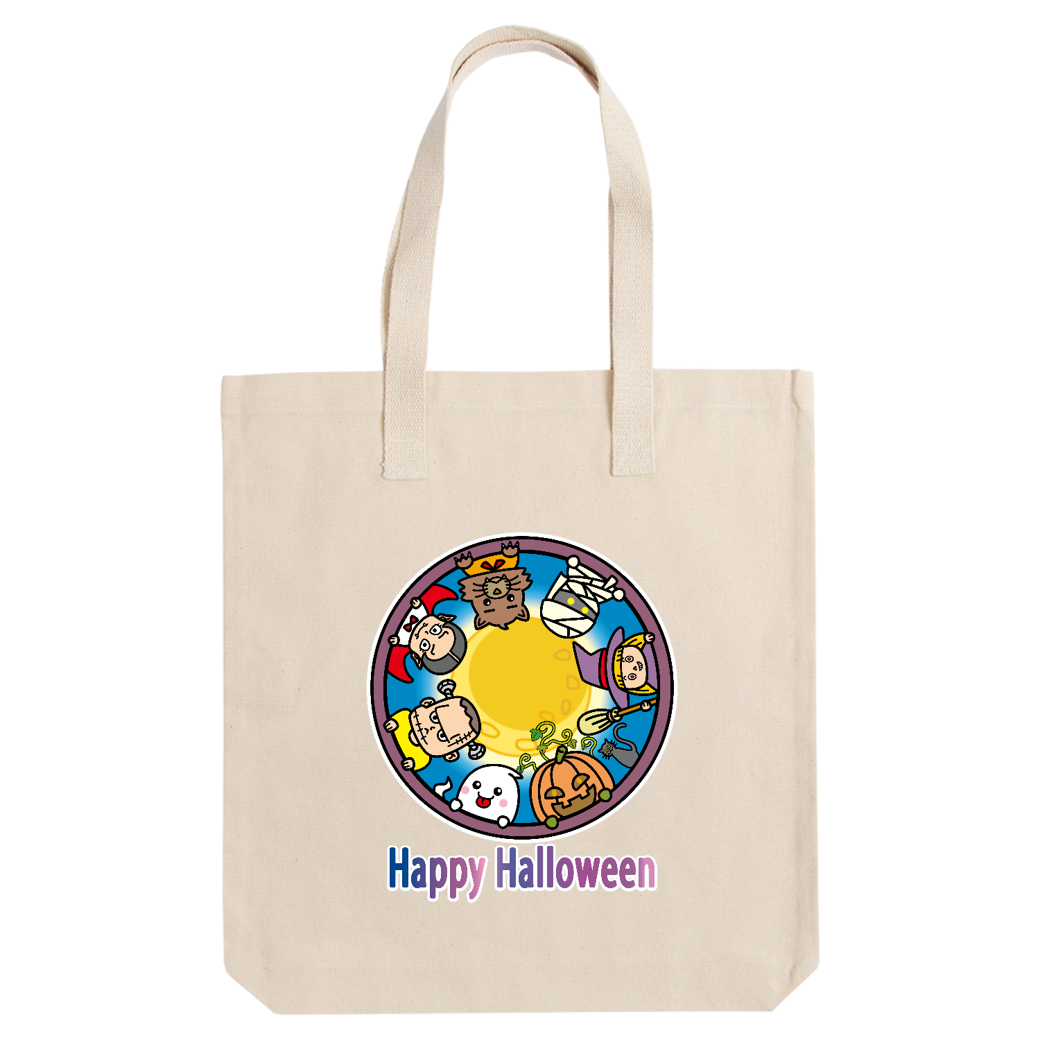 ハッピーハロウィン / ベイビーモンスターズ アーバントート【白プリントあり】