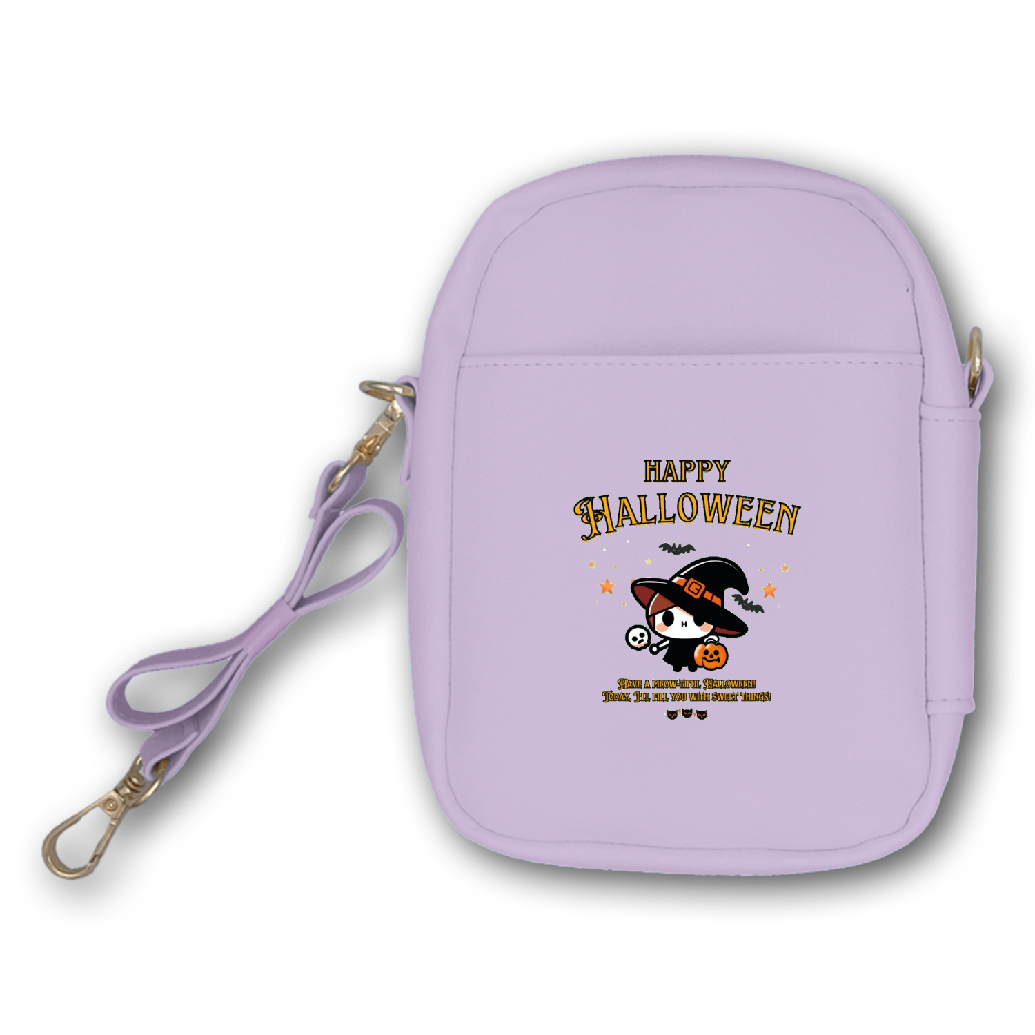 Halloween☆ニャン yellow ぬいぐるみポーチ