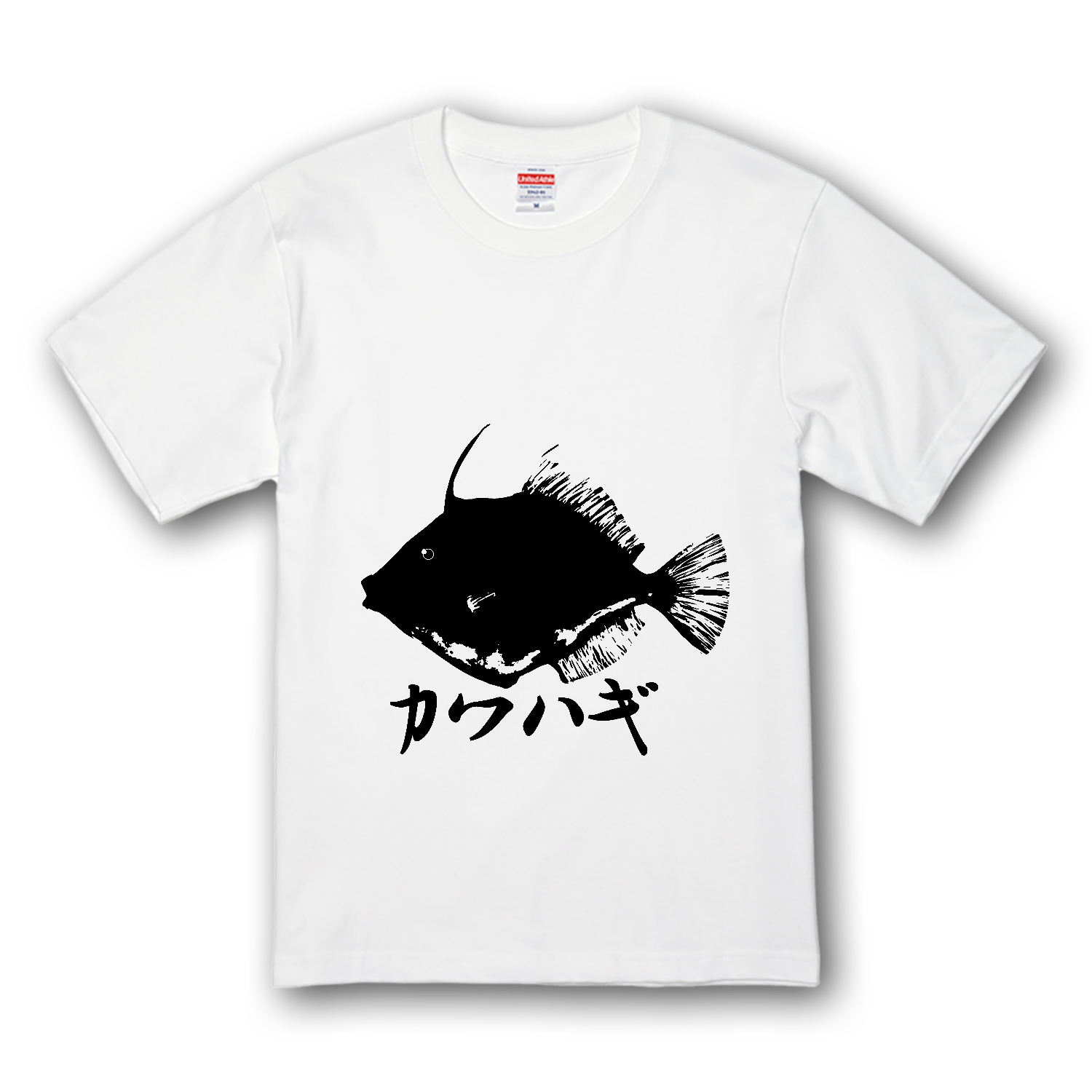 カワハギの魚拓 プレミアムTシャツ