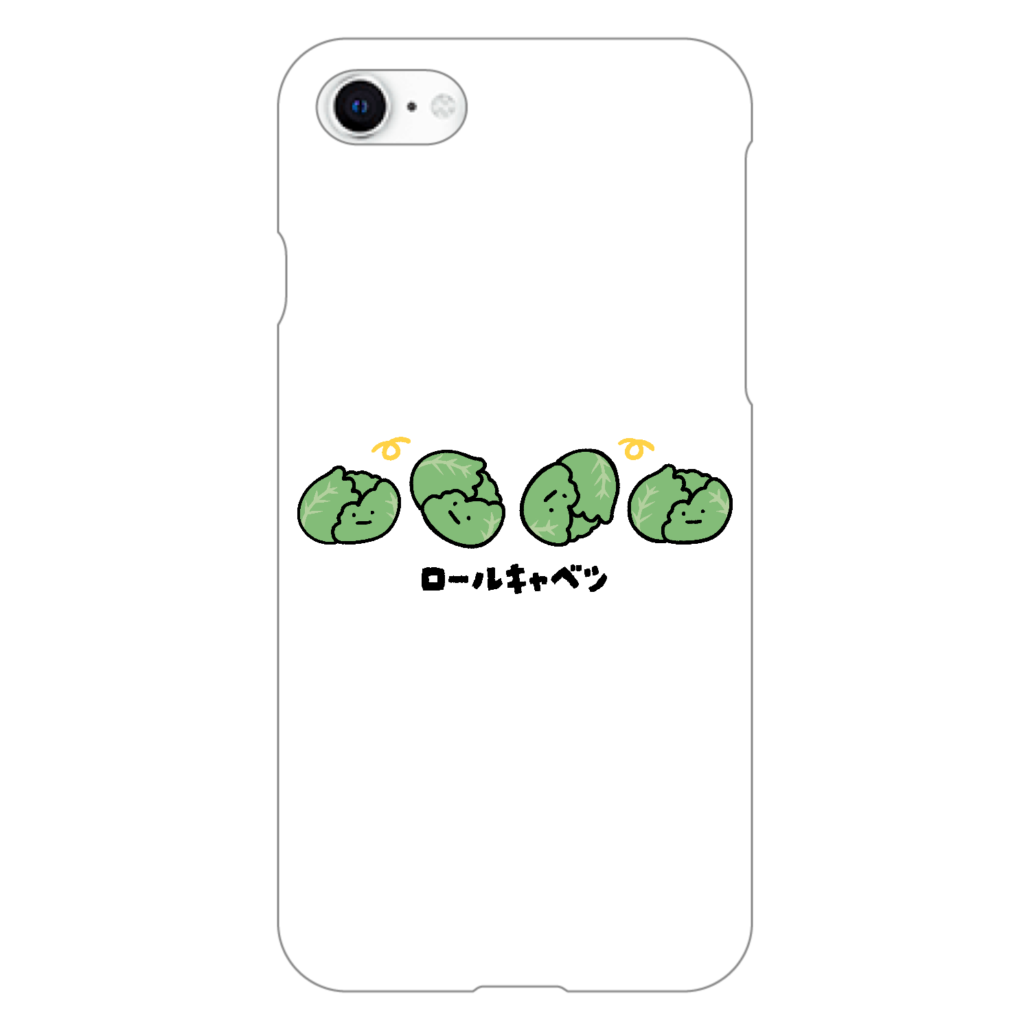 ロールキャベツ iPhone SE3 (第3世代)(透明)