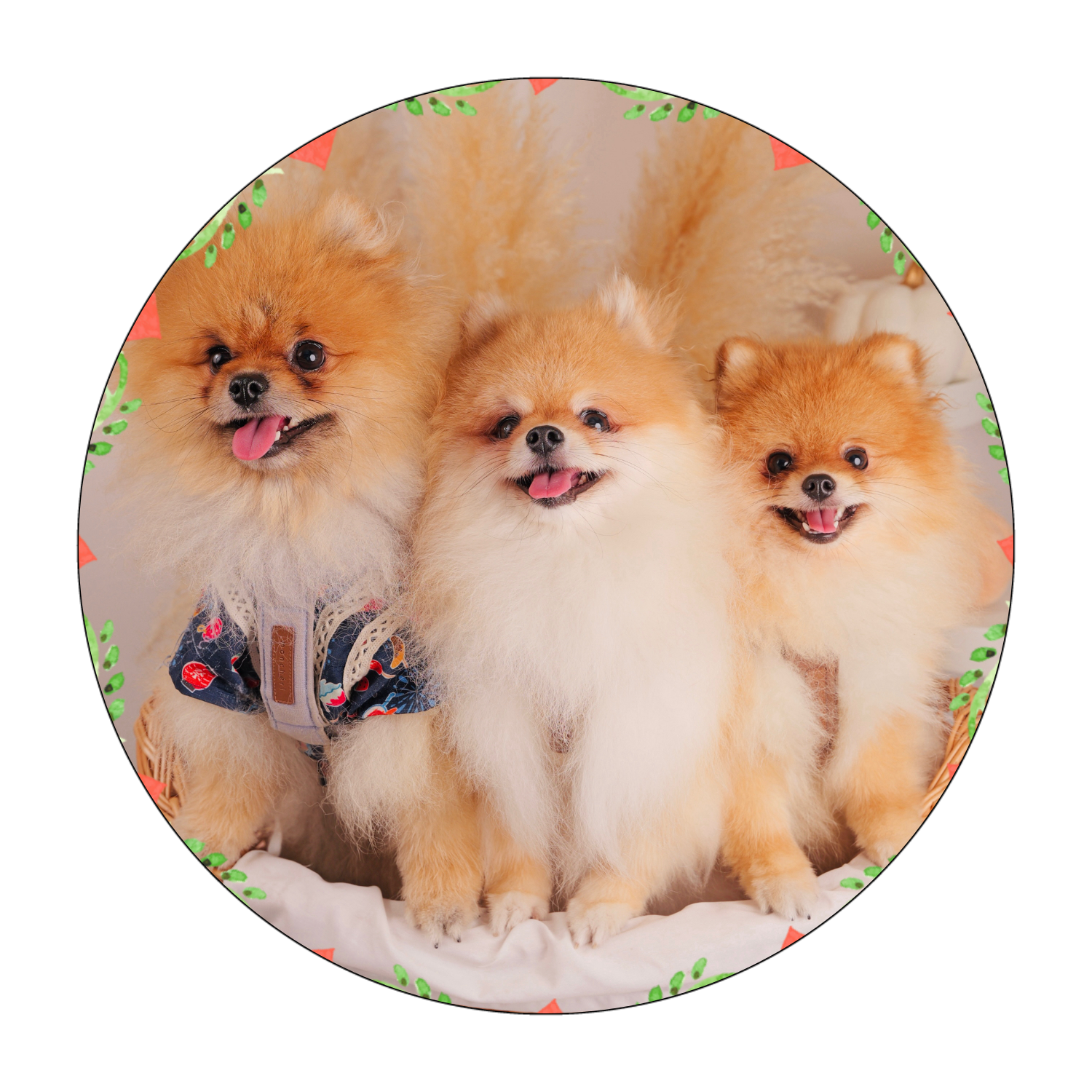 捺印マット(ラウンド) 捺印マット(ラウンド)