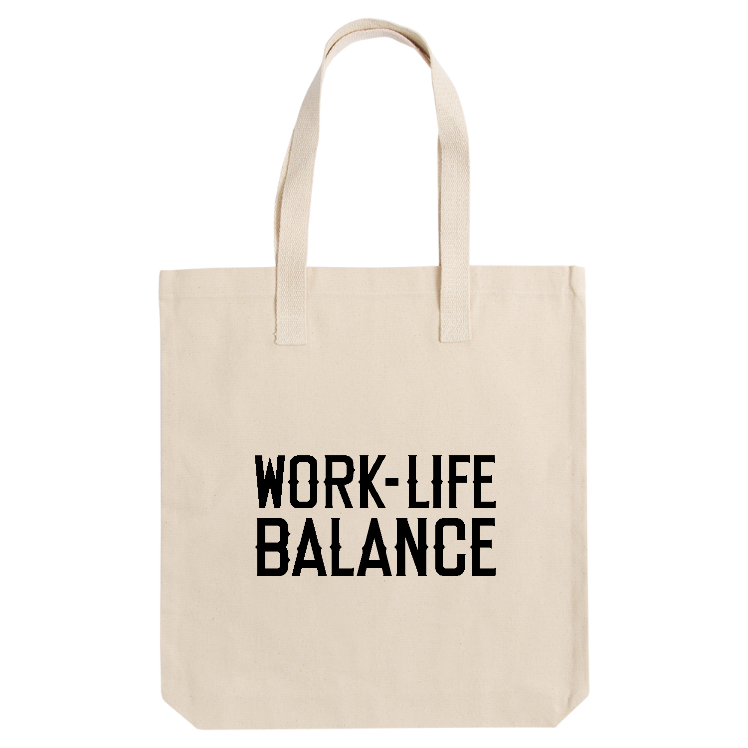 ワークライフバランス アーバントート【白プリントあり】