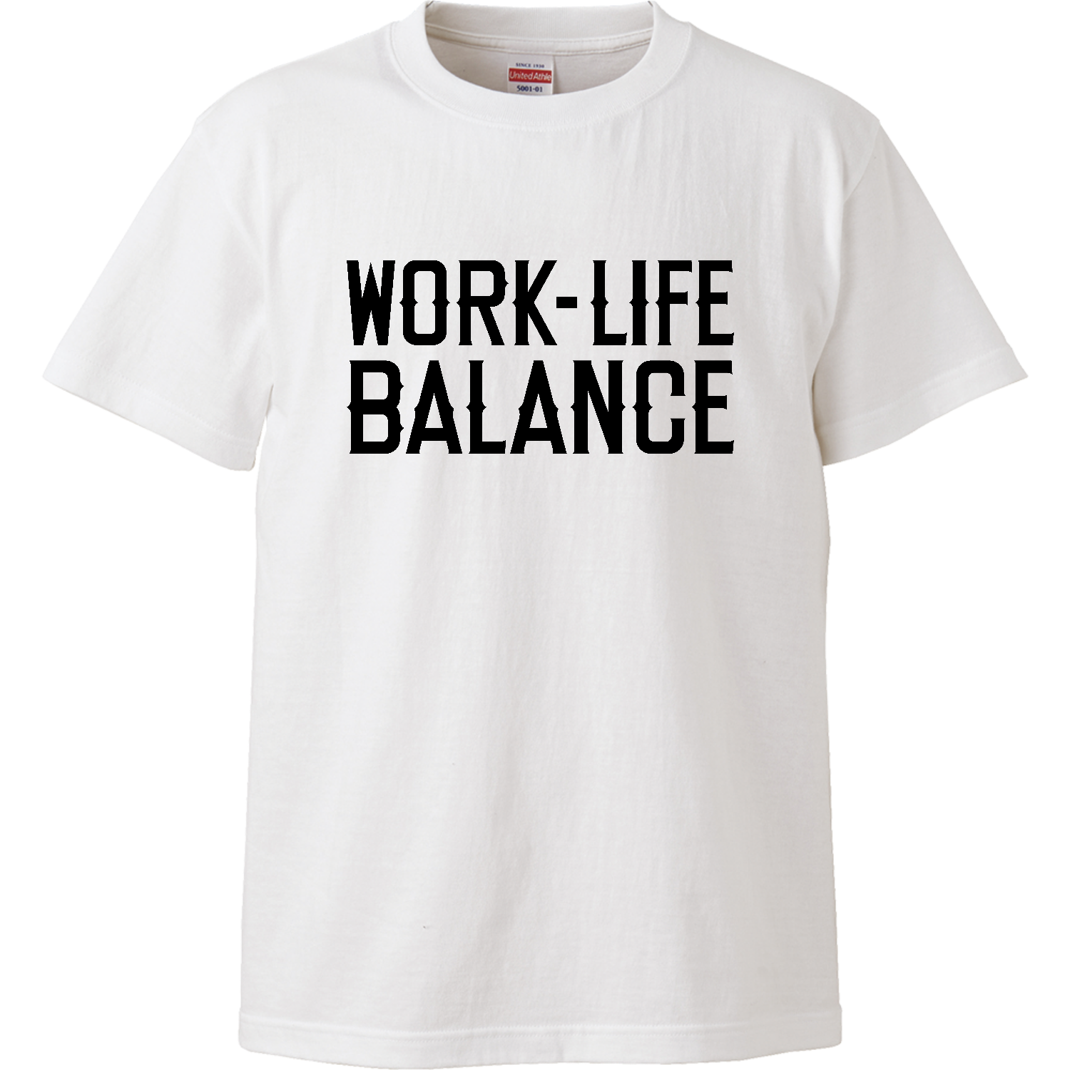 ワークライフバランス ハイクオリティーTシャツ