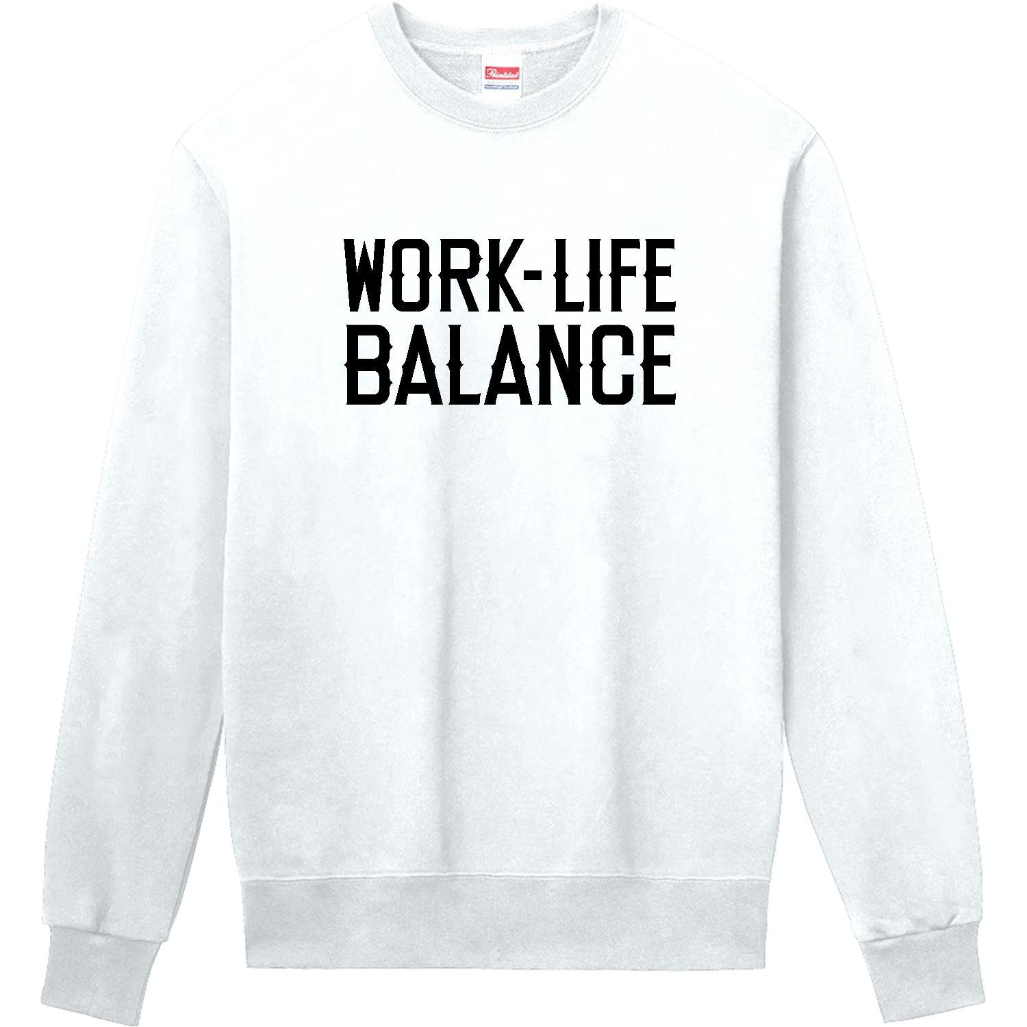 ワークライフバランス 定番スウェット