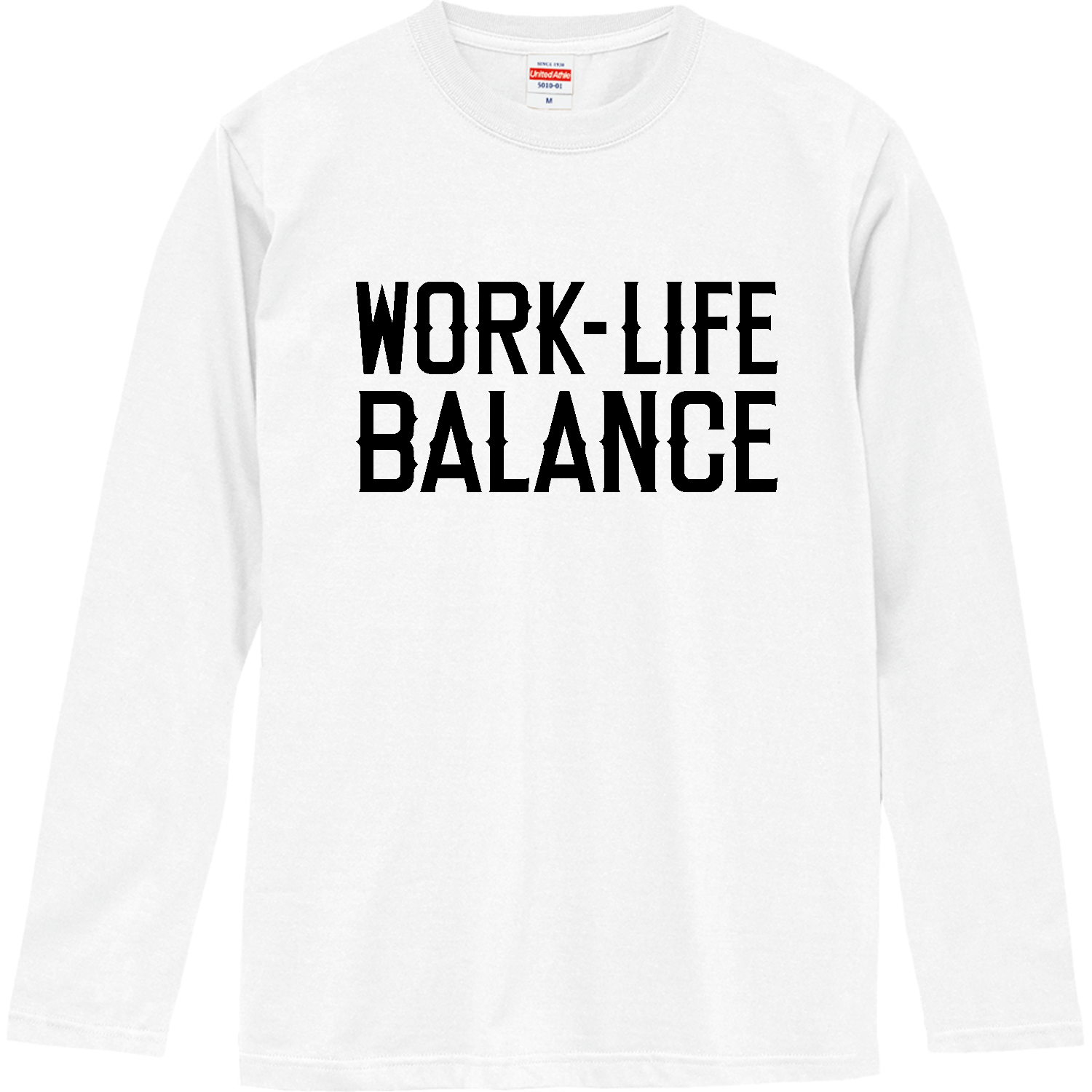ワークライフバランス ロングスリーブTシャツ