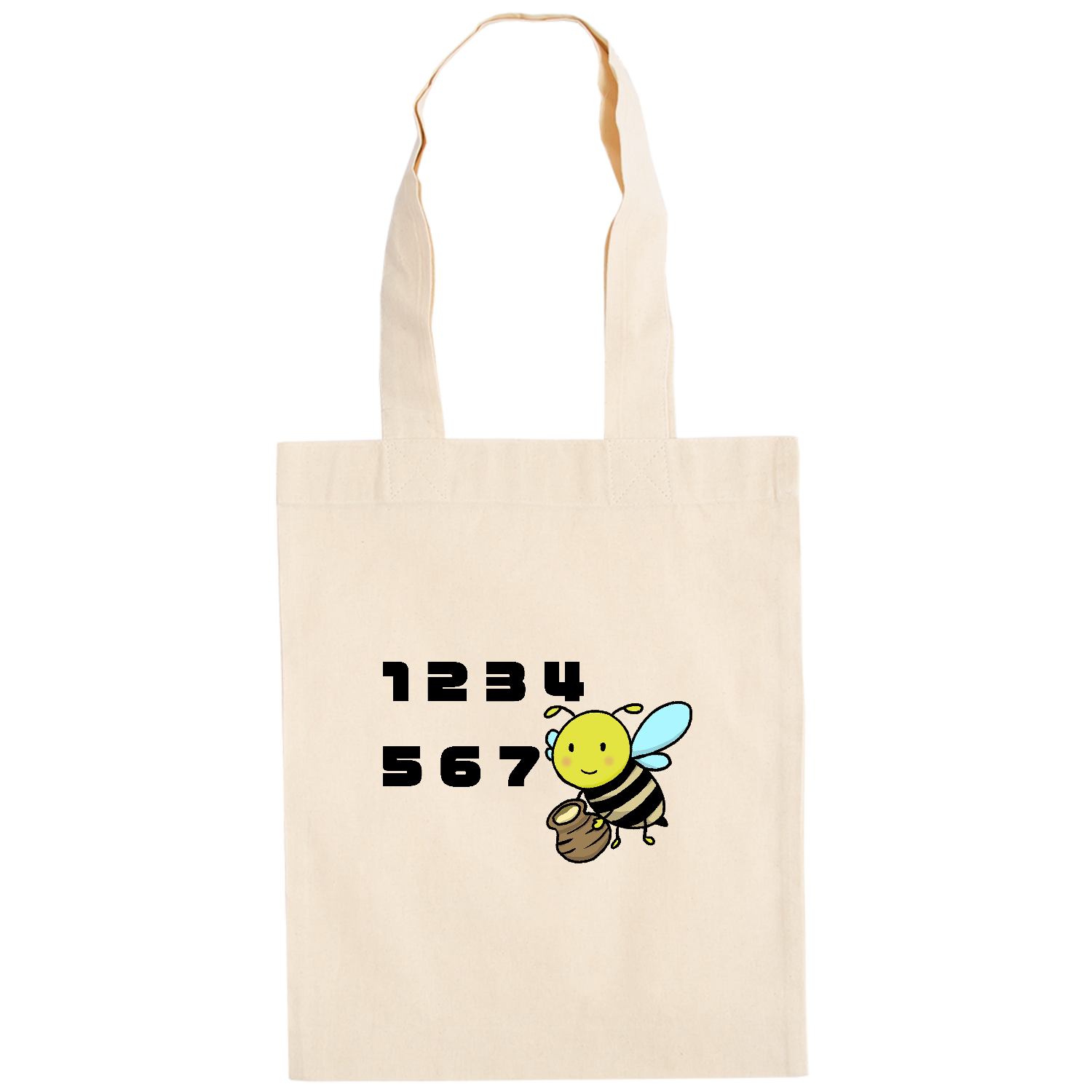 1234567ハチ？ ドイツテューテ【白プリントあり】