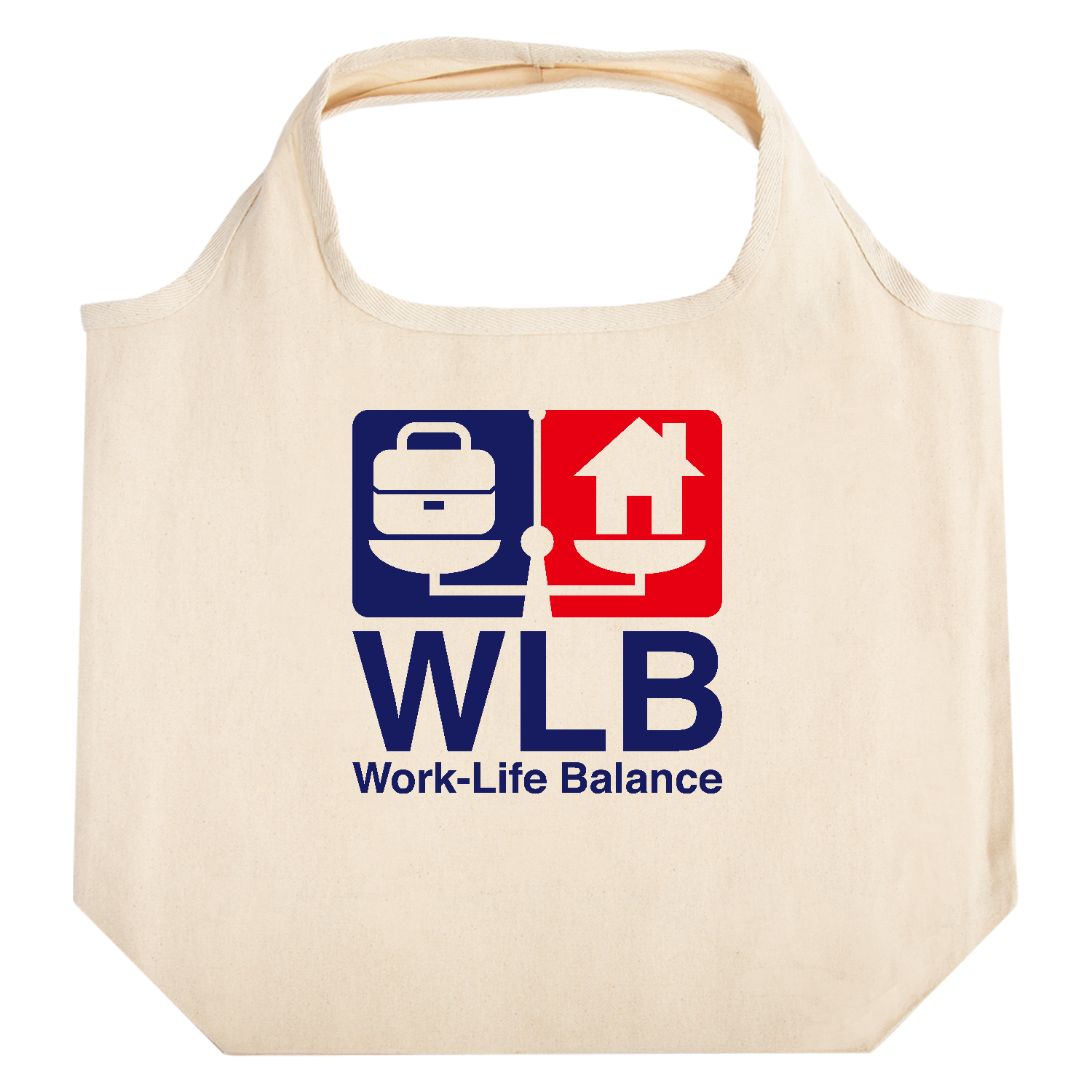 ワークライフバランス・WLB たためるマルシェ【白プリントあり】