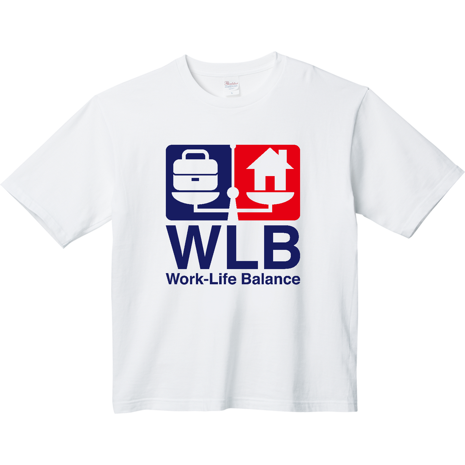 ワークライフバランス・WLB ヘビーウェイト ビッグシルエットTシャツ