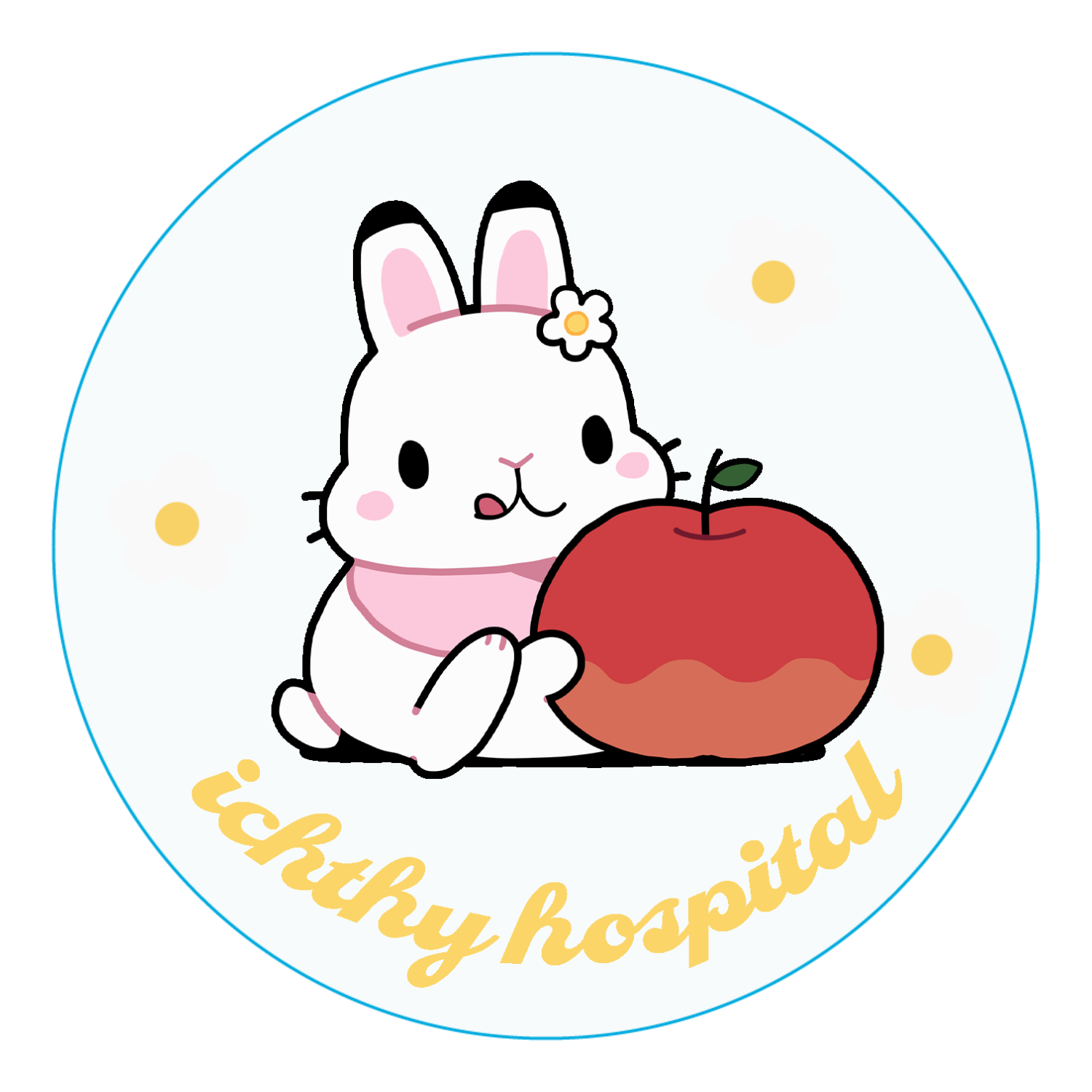 【オリラボ限定】「WE LIKE APPLES」アクリルコースターアクリルコースター（丸）1