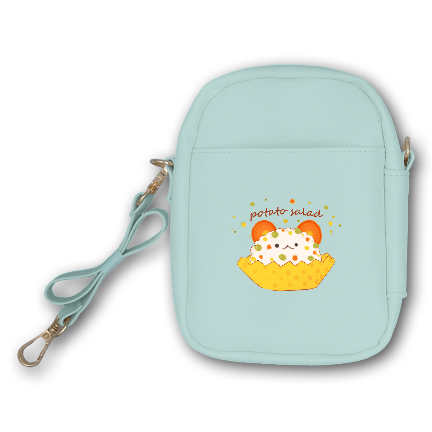 ぽてとさらだ ぬいぐるみポーチ