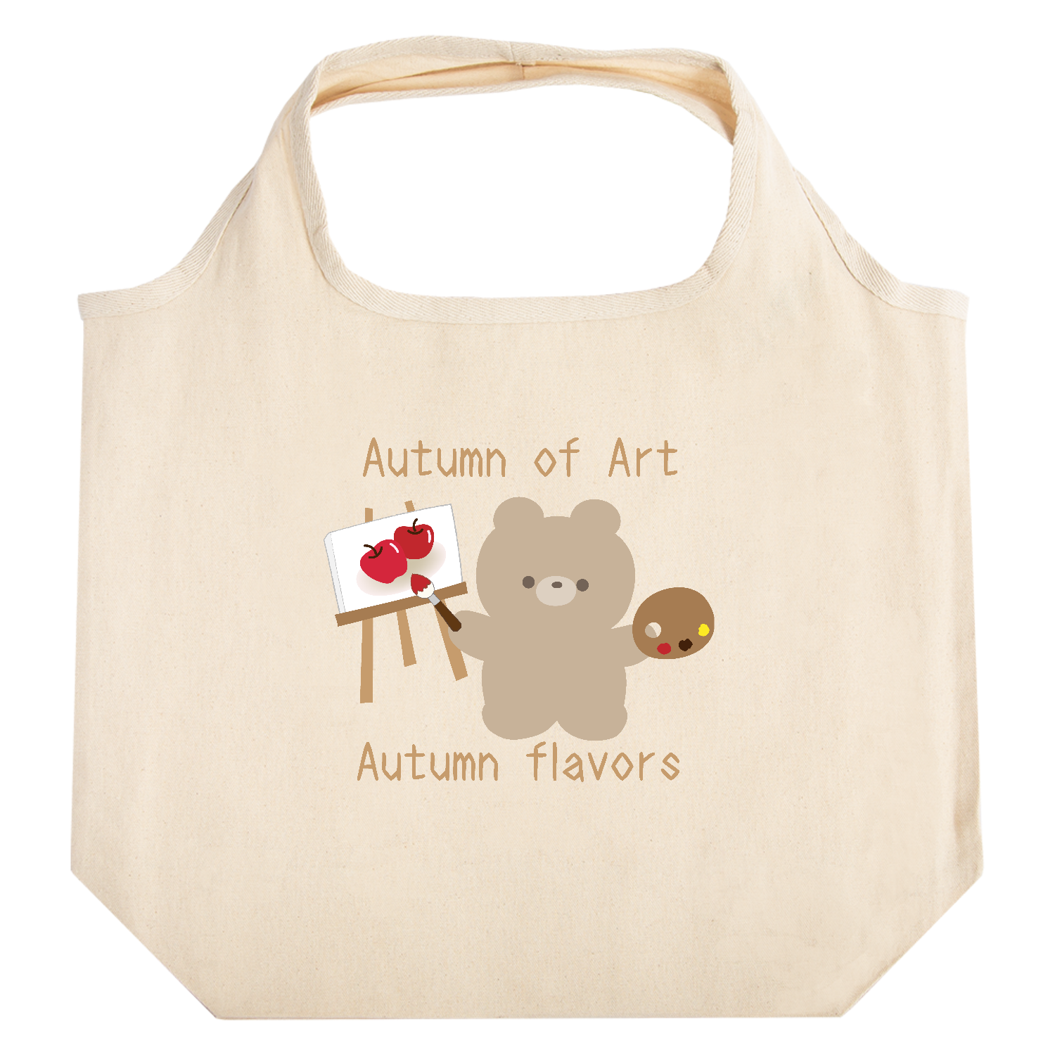 Autumn of Art（芸術の秋） たためるマルシェ【白プリントあり】