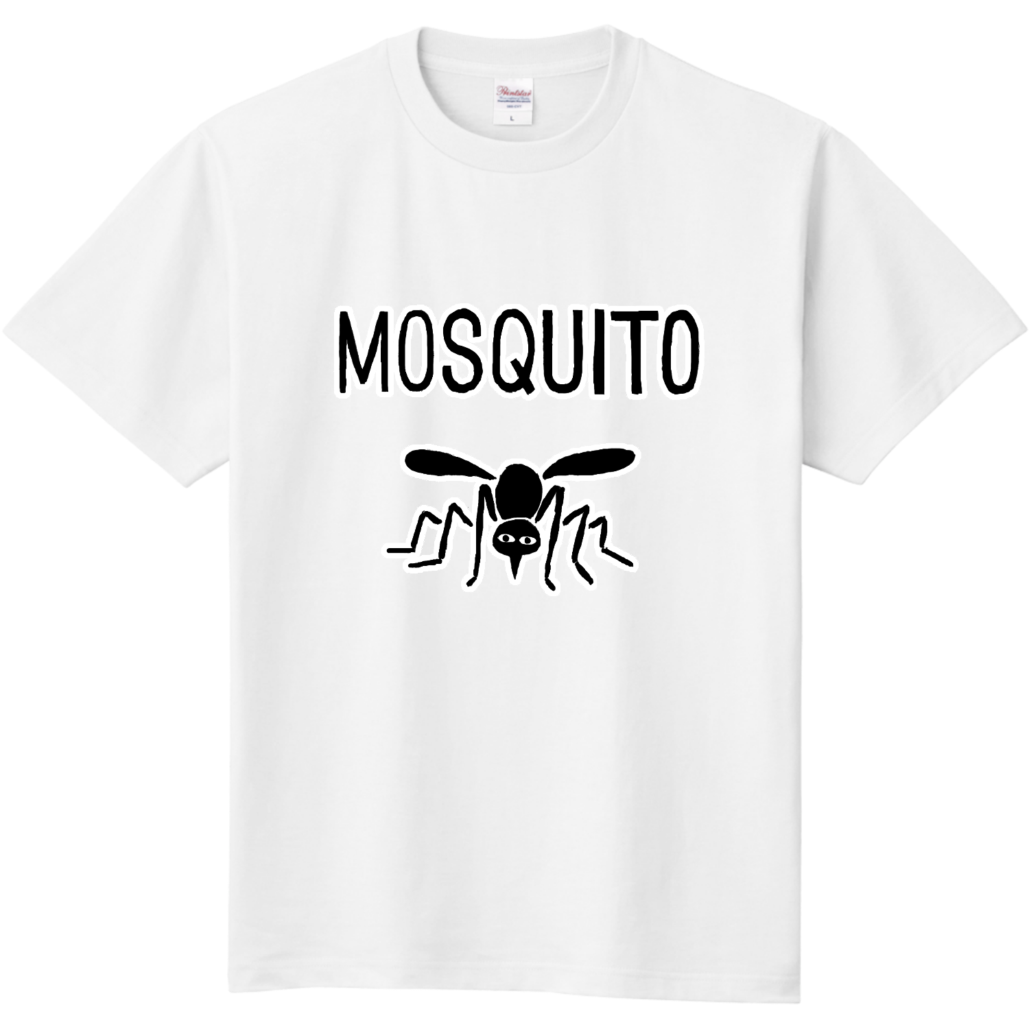 アウトドアデザイン「蚊」＜パロディ商品＞ Tシャツ｜おもしろTシャツ