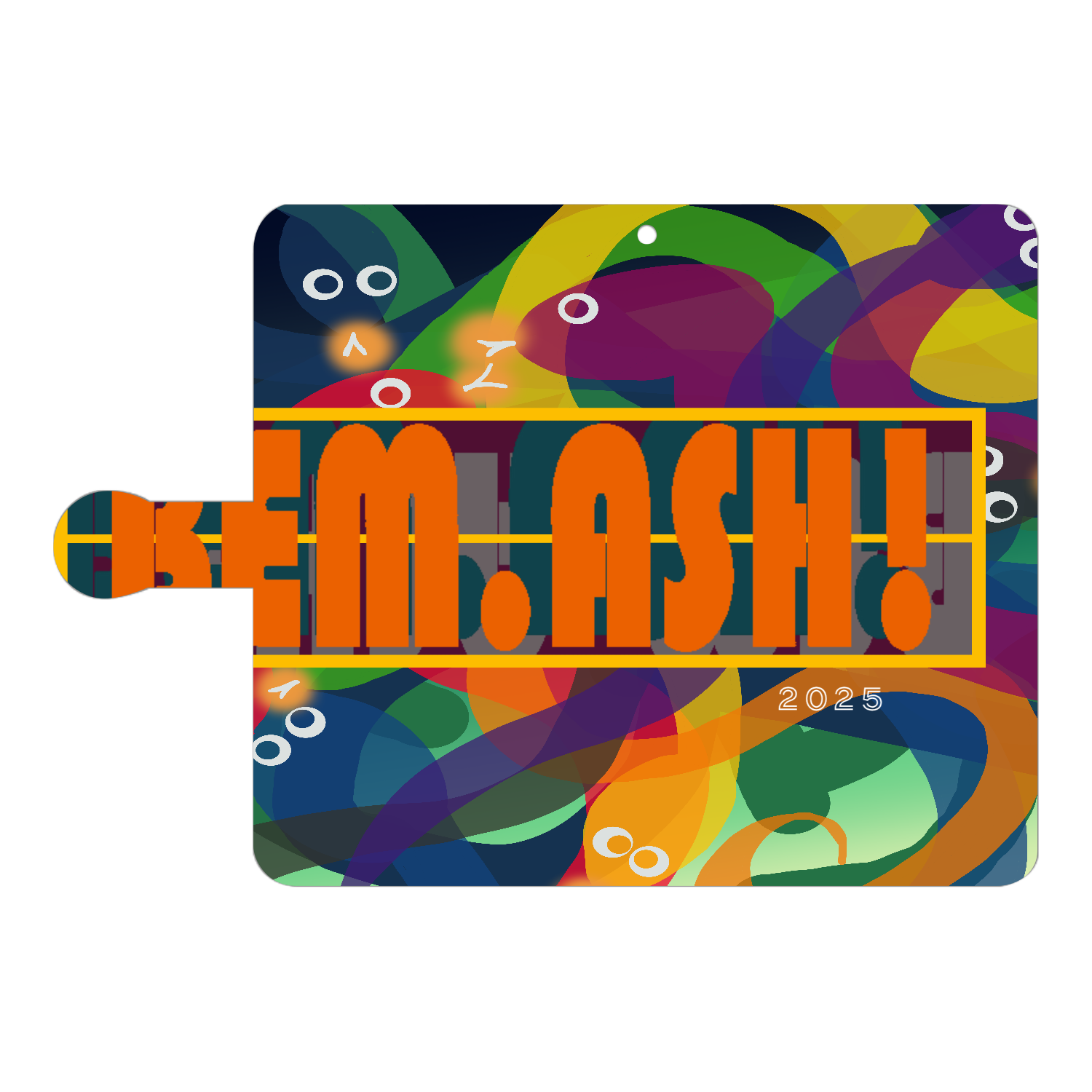 【ビェム.アッシュ】シリーズ　『九蛇(龍・竜)』躍動２ 手帳型ベルト付きアンドロイドL