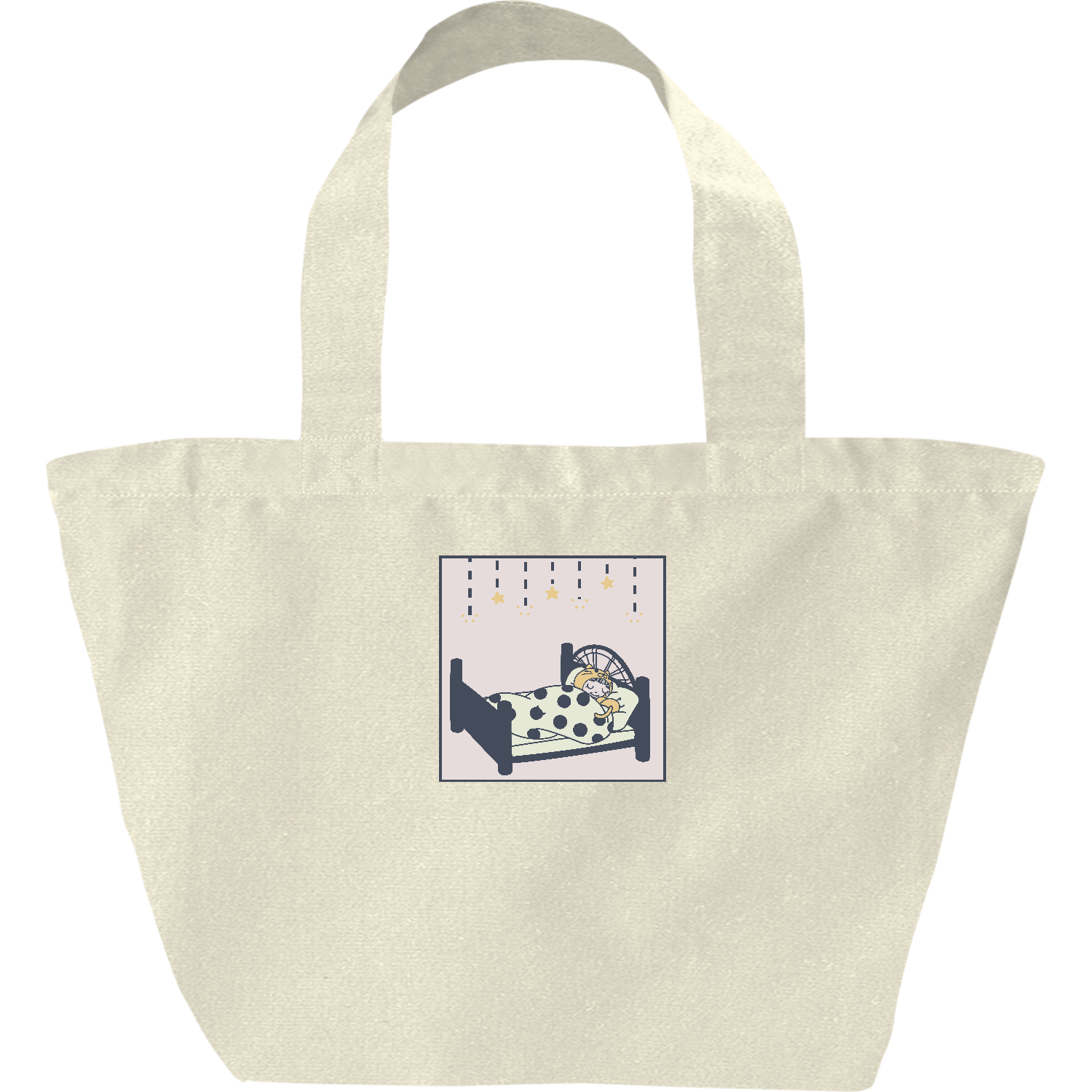 猫と一緒におやすみなさい ヘヴィーキャンバス ランチバッグ