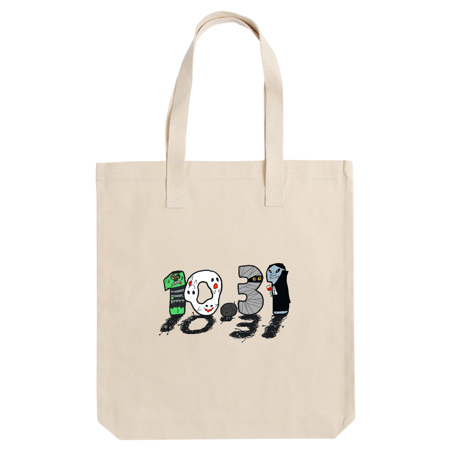 ハロウィン　ゾンビ　ミイラ　お化け　バンパイヤ アーバントート【白プリントあり】