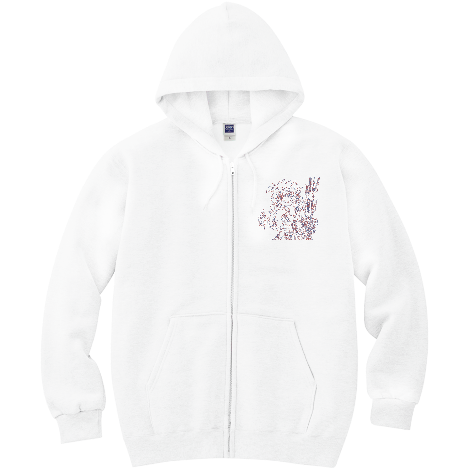 ラグナ 軽量ジップアップパーカー