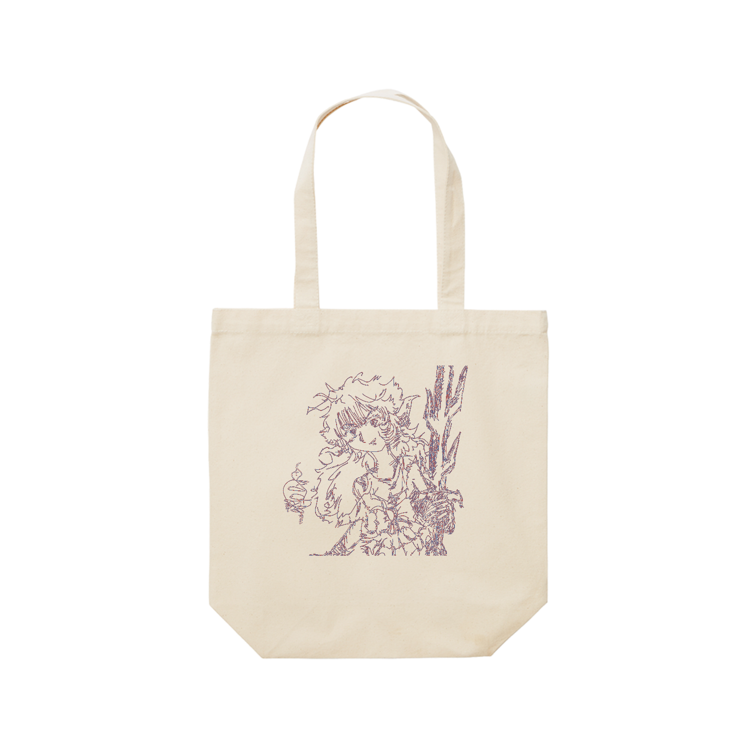 ラグナ レギュラーキャンバストートバッグ(M) (フルカラー転写プリント)