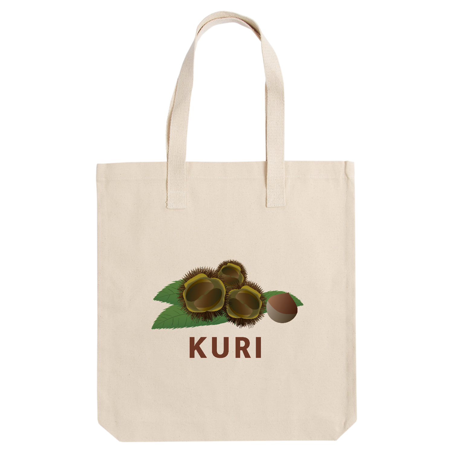 栗のイラスト アーバントート【白プリントあり】