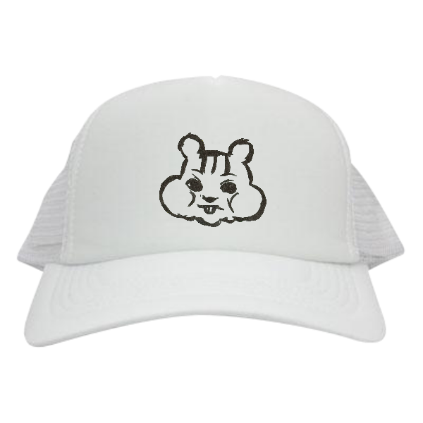 MucciTV オリジナルくるみリス、リアル メッシュキャップ