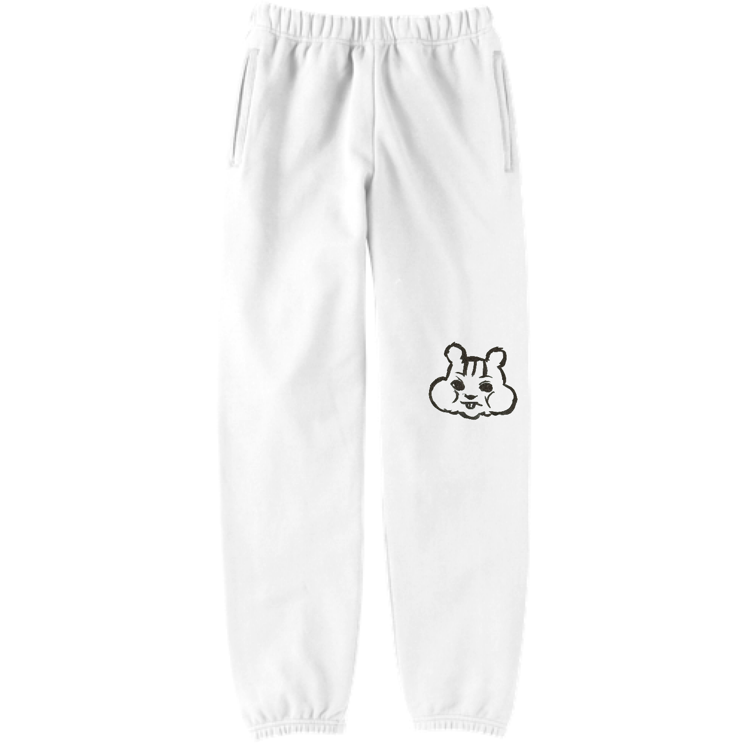 MucciTV オリジナルくるみリス、リアル 定番スウェットパンツ