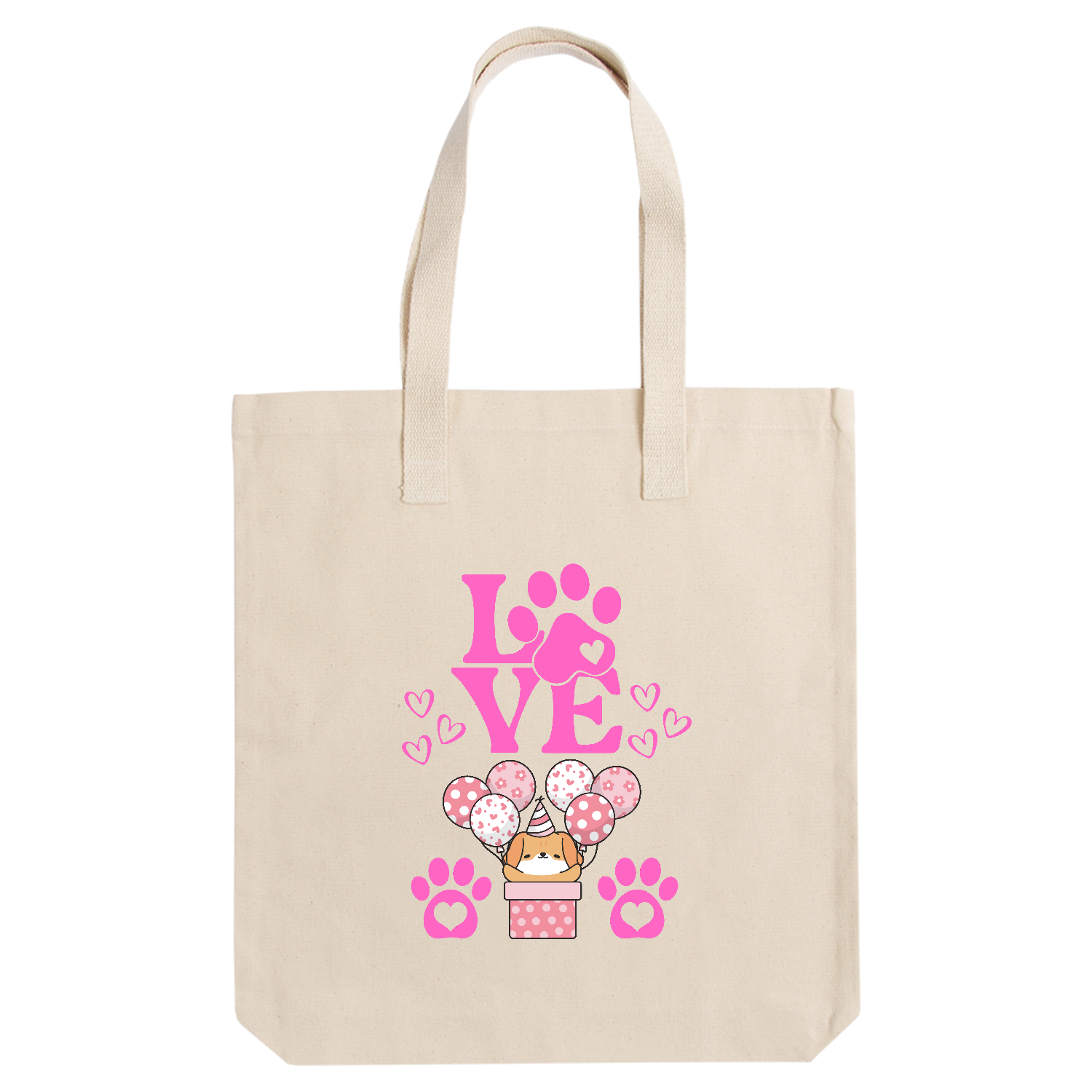 アイラブワンちゃんパート1 アーバントート【白プリントあり】