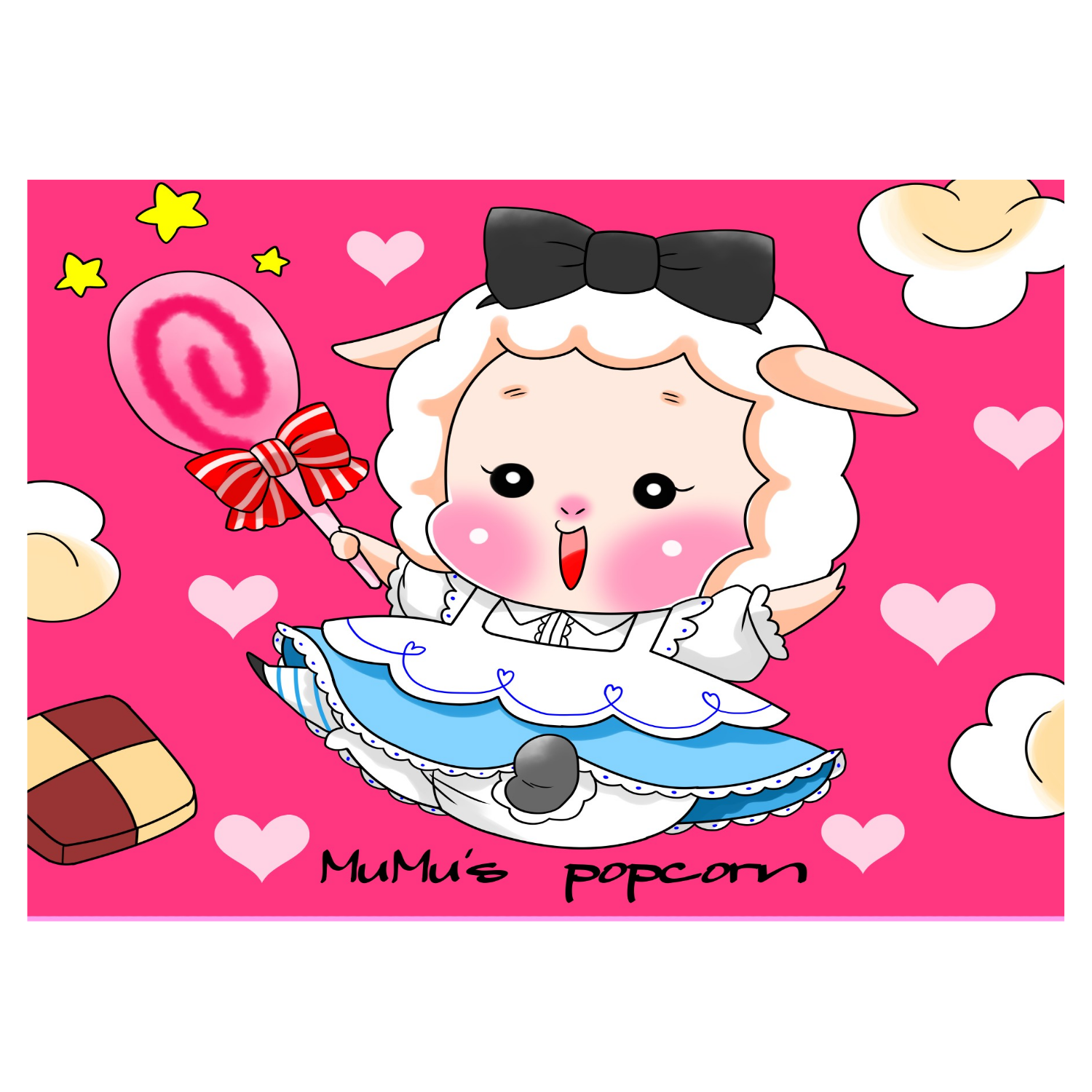 ムムちゃんタブレットM タブレットケース汎用Mサイズ