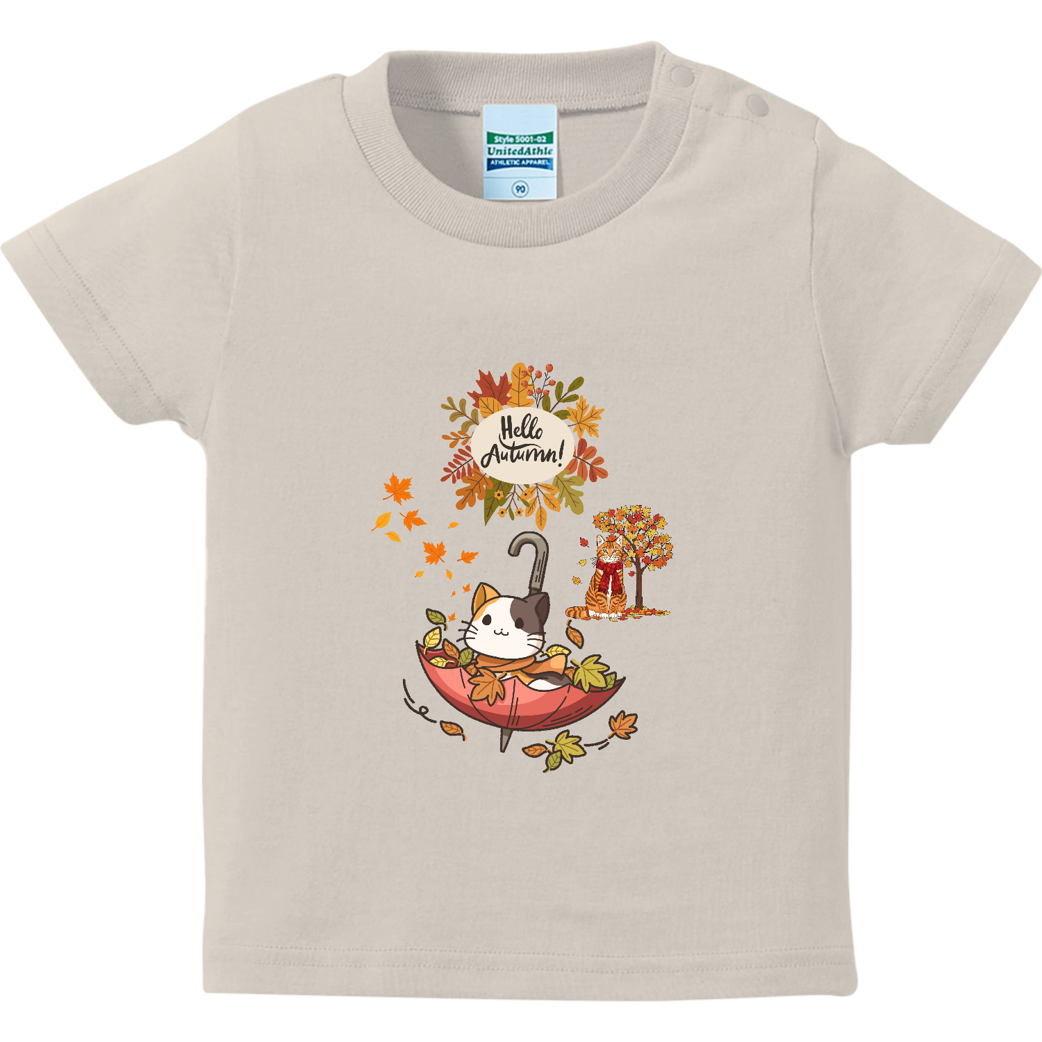 秋の訪れ　パート2 ハイクオリティーベビーTシャツ