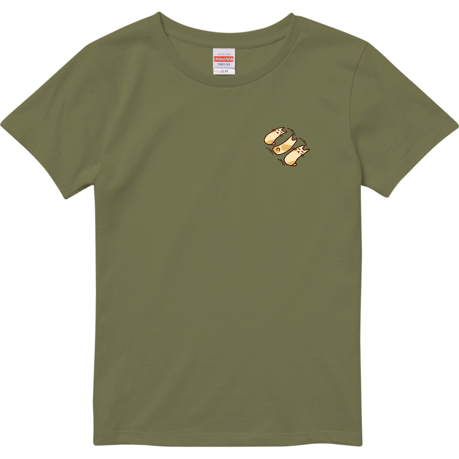 もだもだ ガールズTシャツ ハイクオリティーTシャツ（ガールズ）