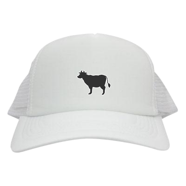 食いしん坊＊ユニフォーム(黒牛) メッシュキャップ