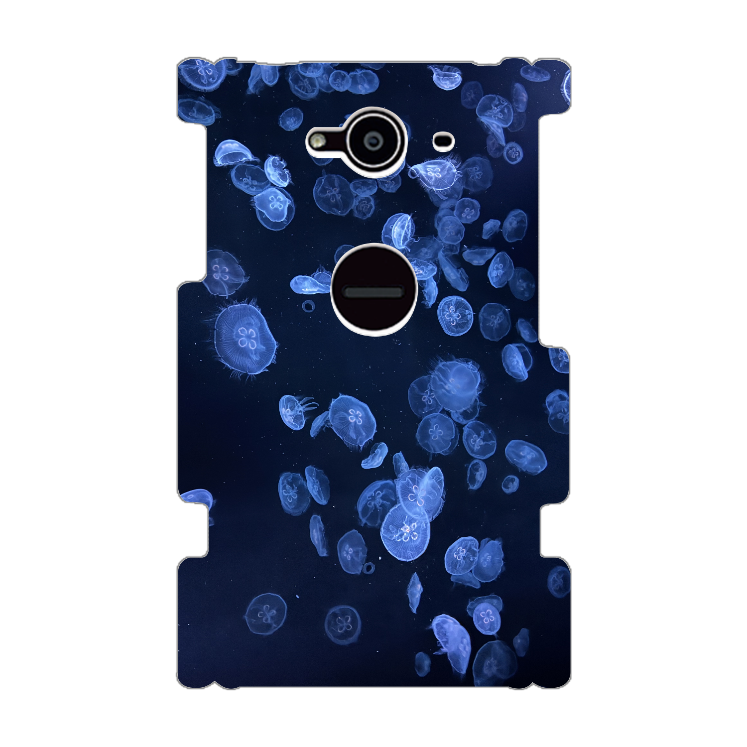 水中を泳ぐクラゲ AQUOS ZETA(SH-01H)