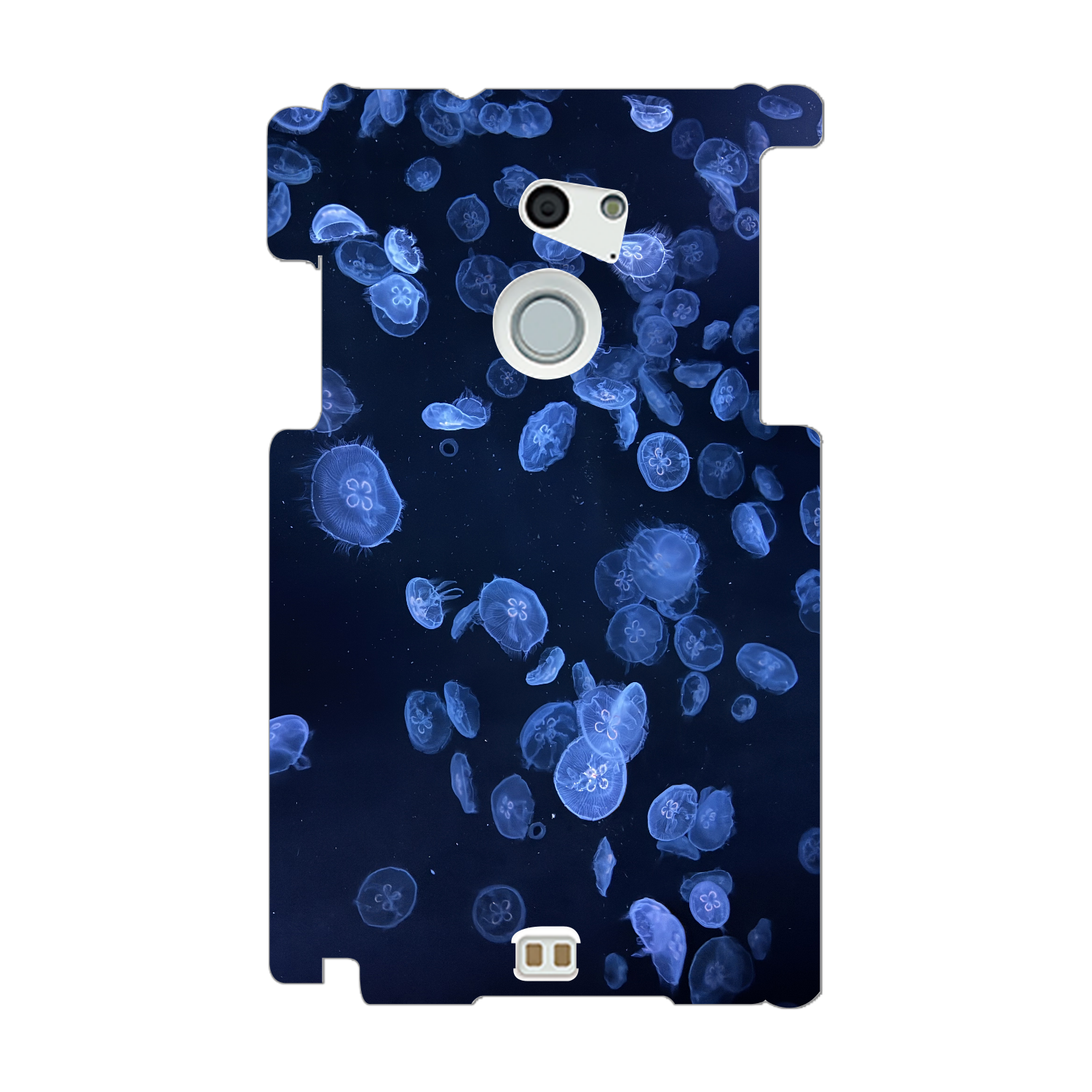 水中を泳ぐクラゲ ARROWS Fit(F-01H)