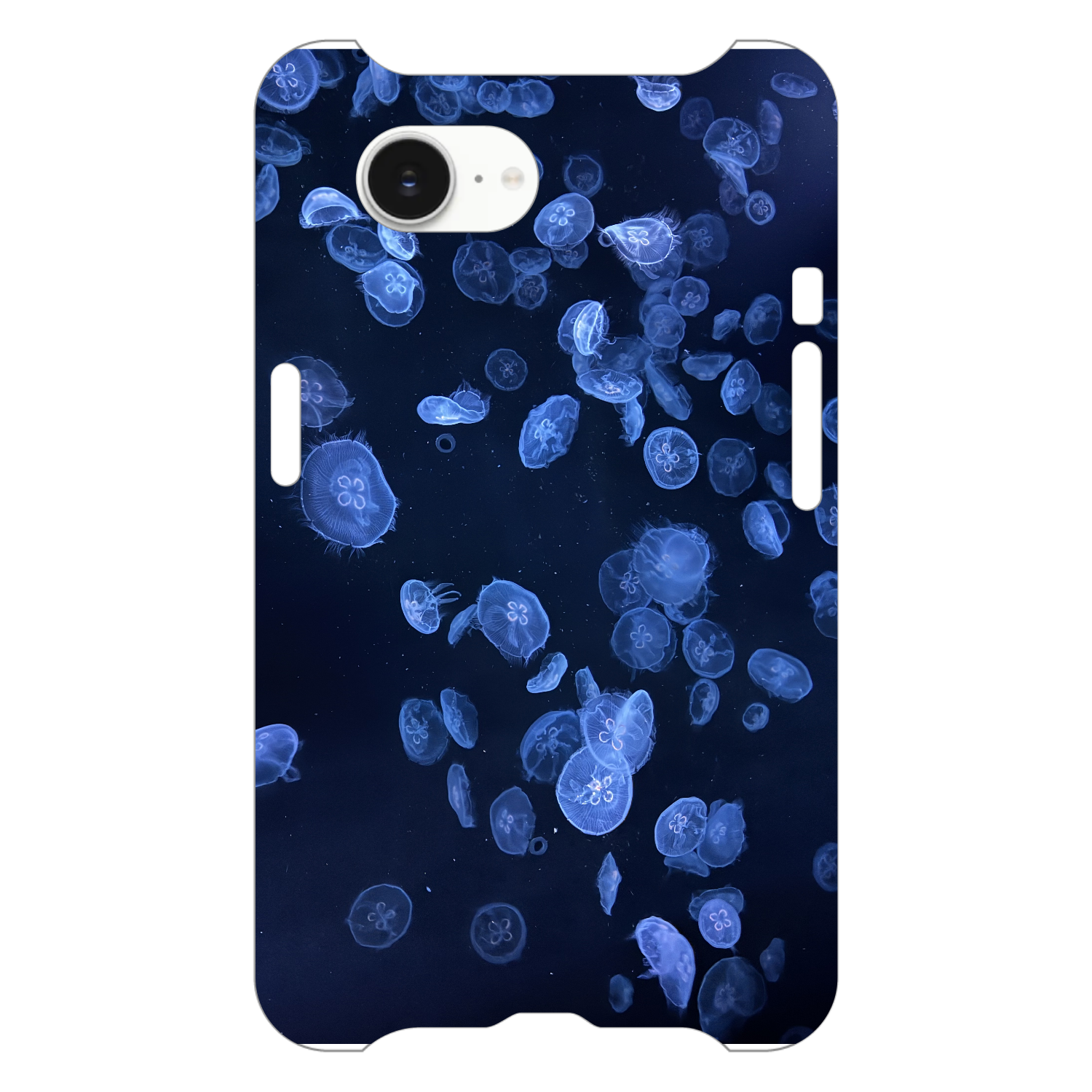 水中を泳ぐクラゲ iPhone16e