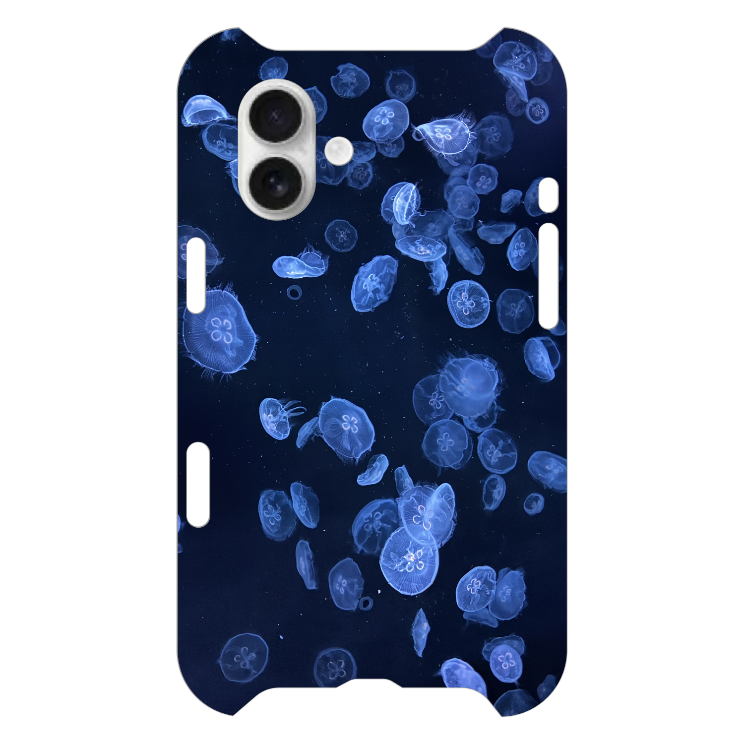 水中を泳ぐクラゲ iPhone16 Plus