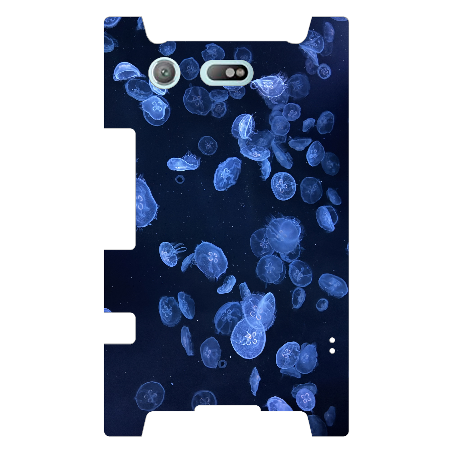 水中を泳ぐクラゲ Xperia XZ1 Compact (SO-02K)