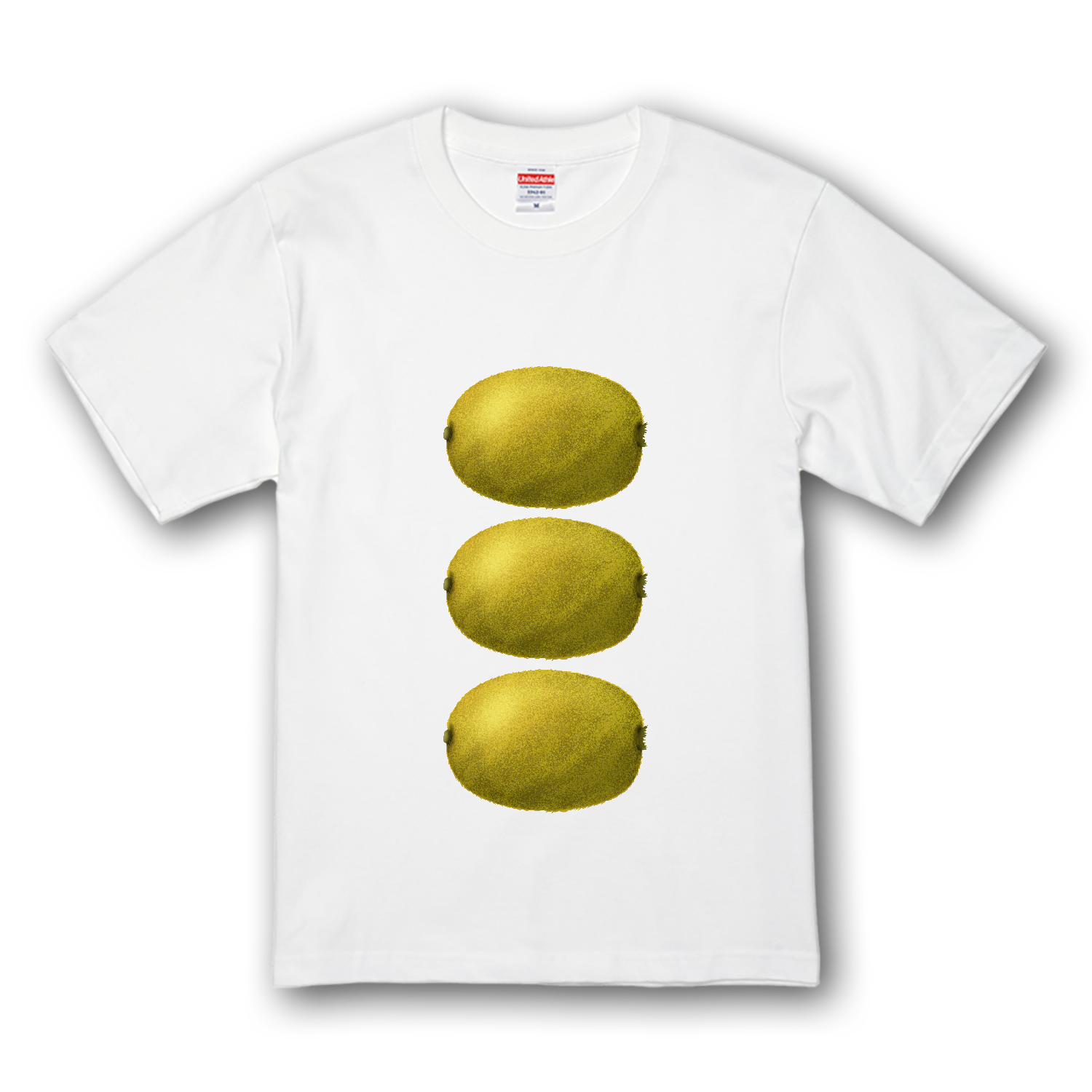 キウイ3つ プレミアムTシャツ